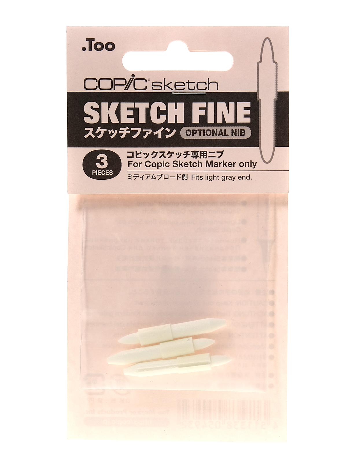 Marker Nibs Fine Pack Of 3