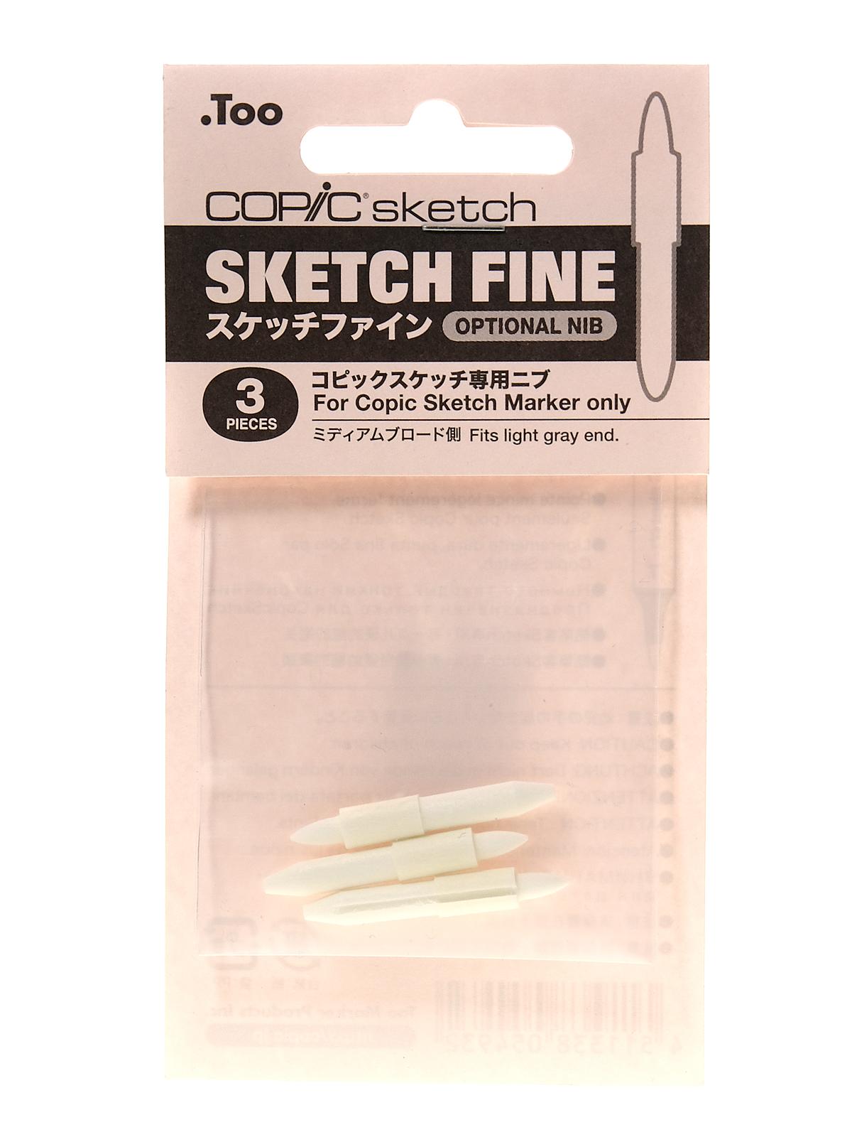 Marker Nibs fine pack of 3