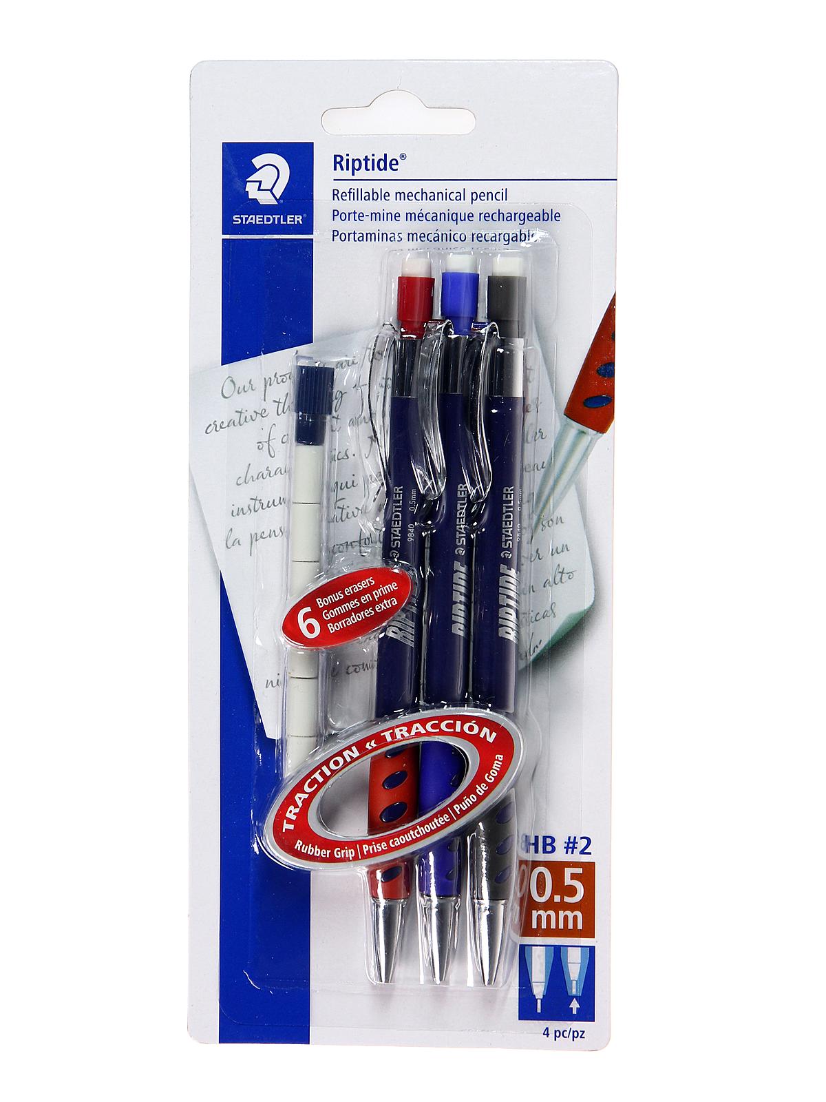 Riptide Mechanical Pencil Sets 0.5 mm set of 3
