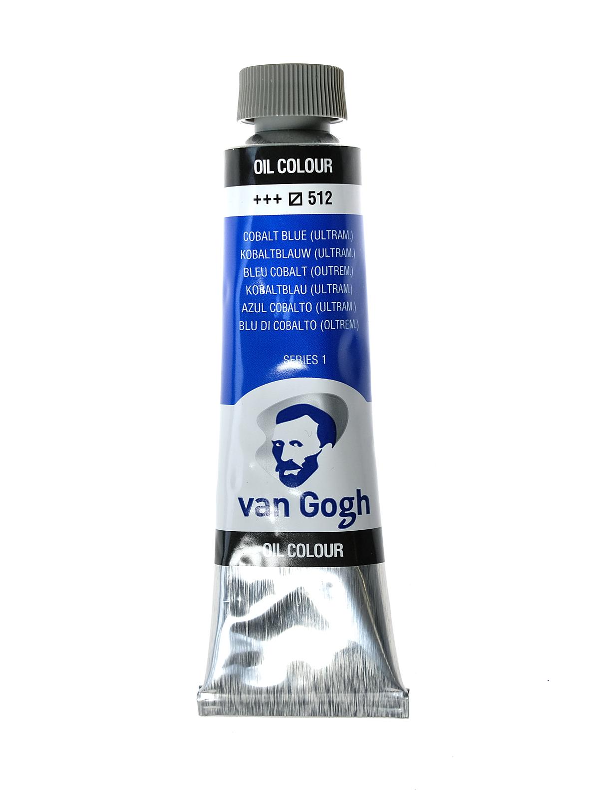 Oil Color cobalt blue ultramarine 40 ml (1.35 oz)