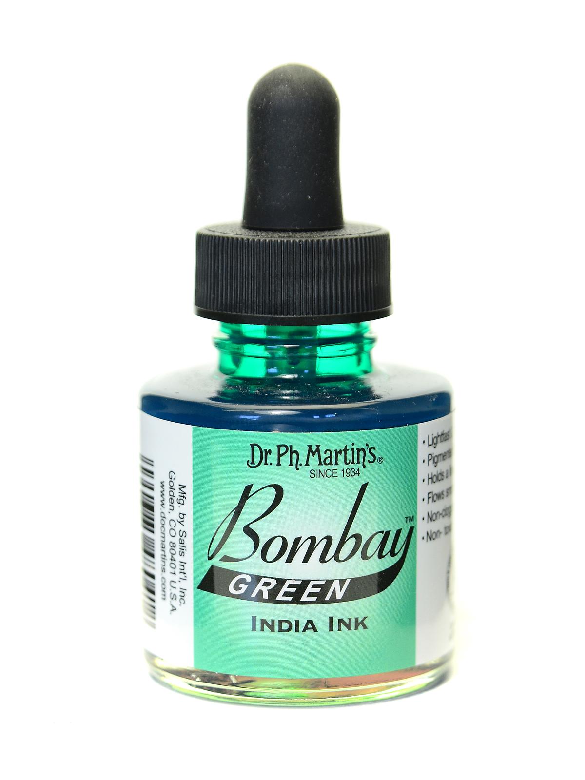 Bombay India Ink 1 oz. green