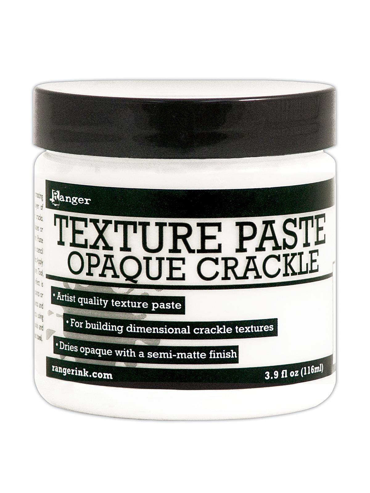 Texture Paste opaque crackle 4 oz. jar