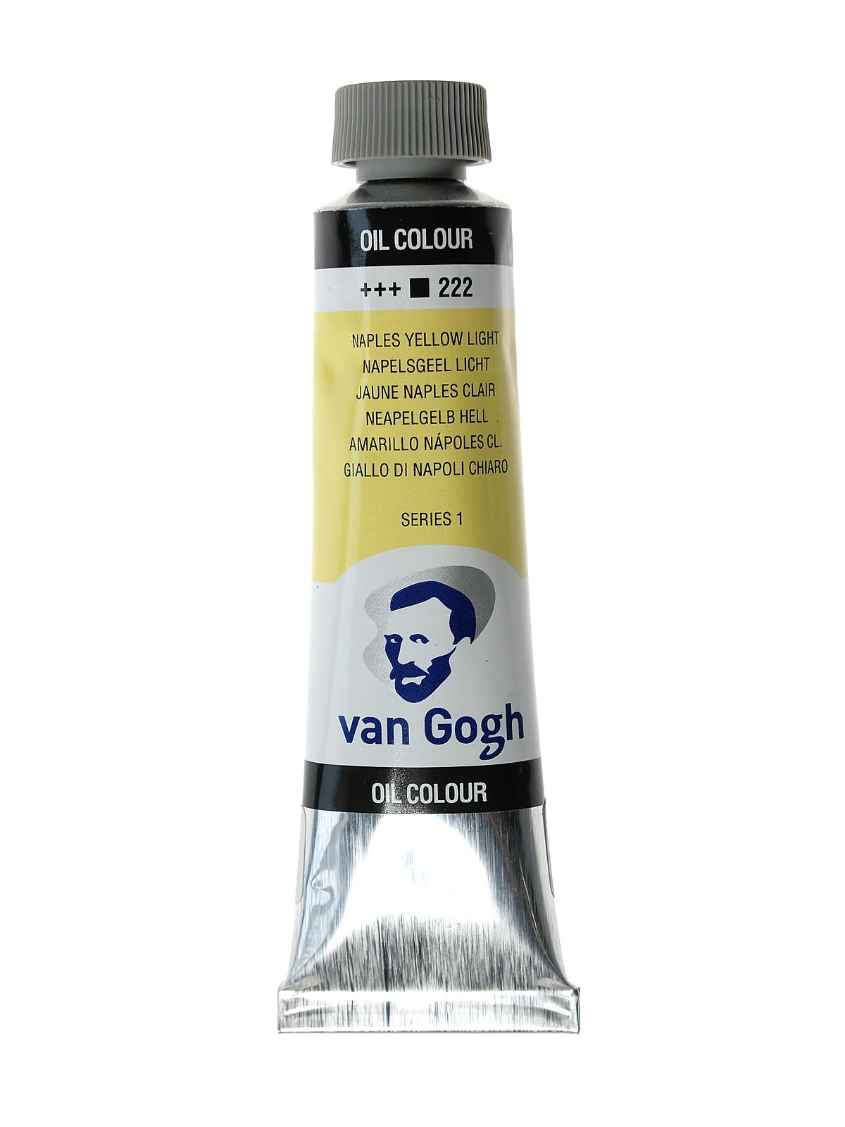 Oil Color Naples yellow light 40 ml (1.35 oz)