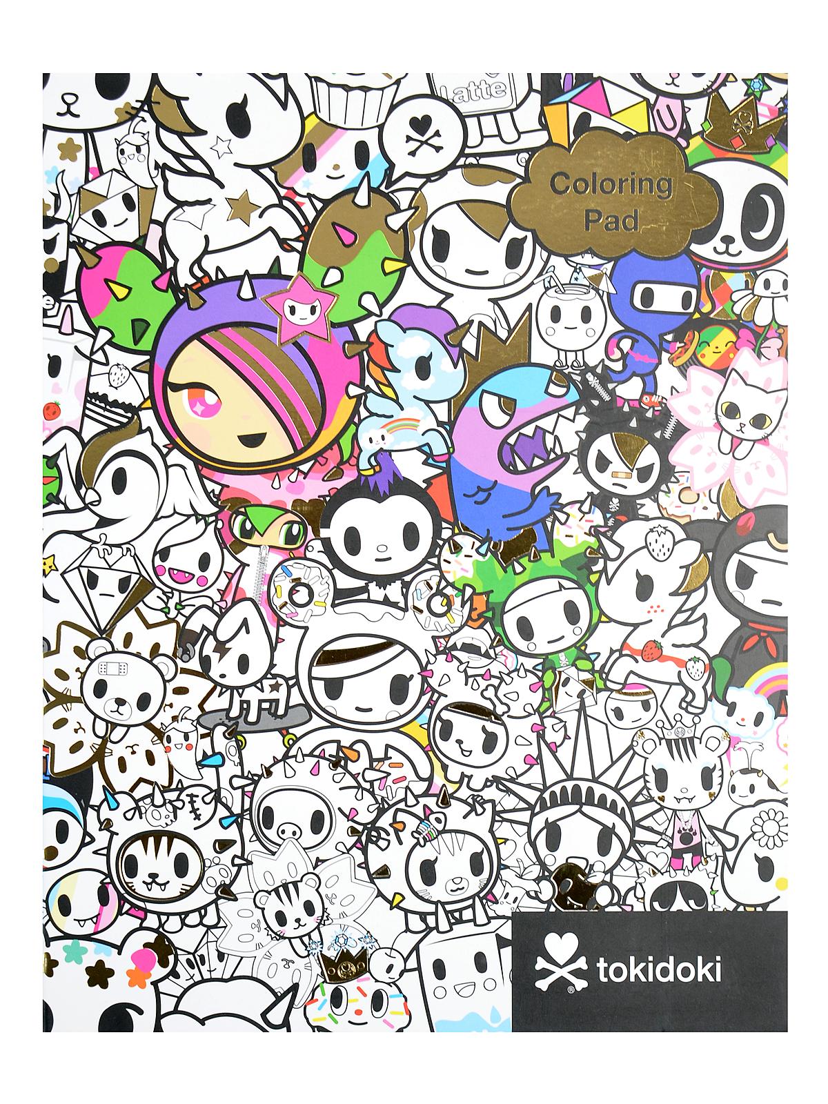 Tokidoki Coloring Pad