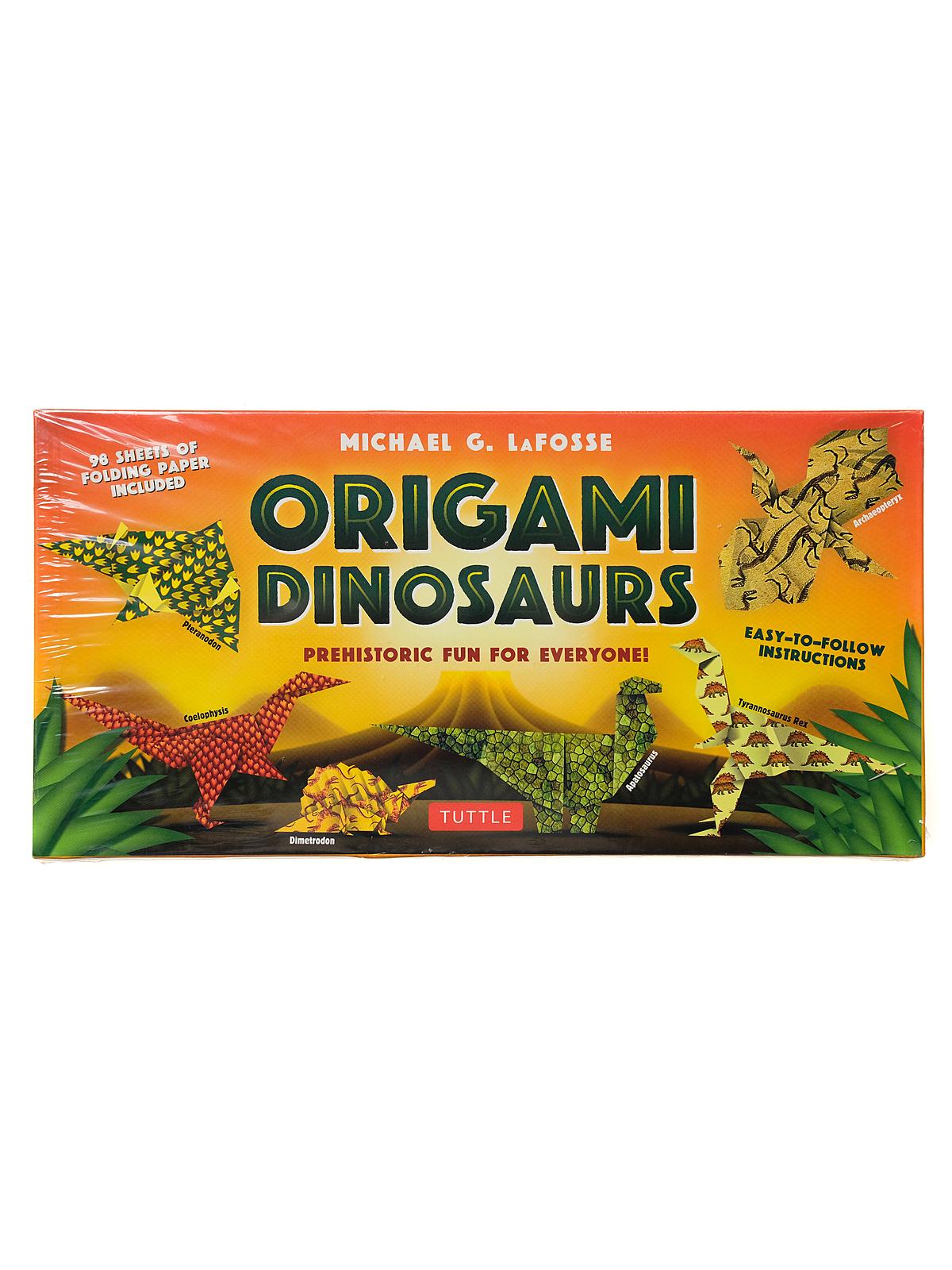 Origami Dinosaurs each