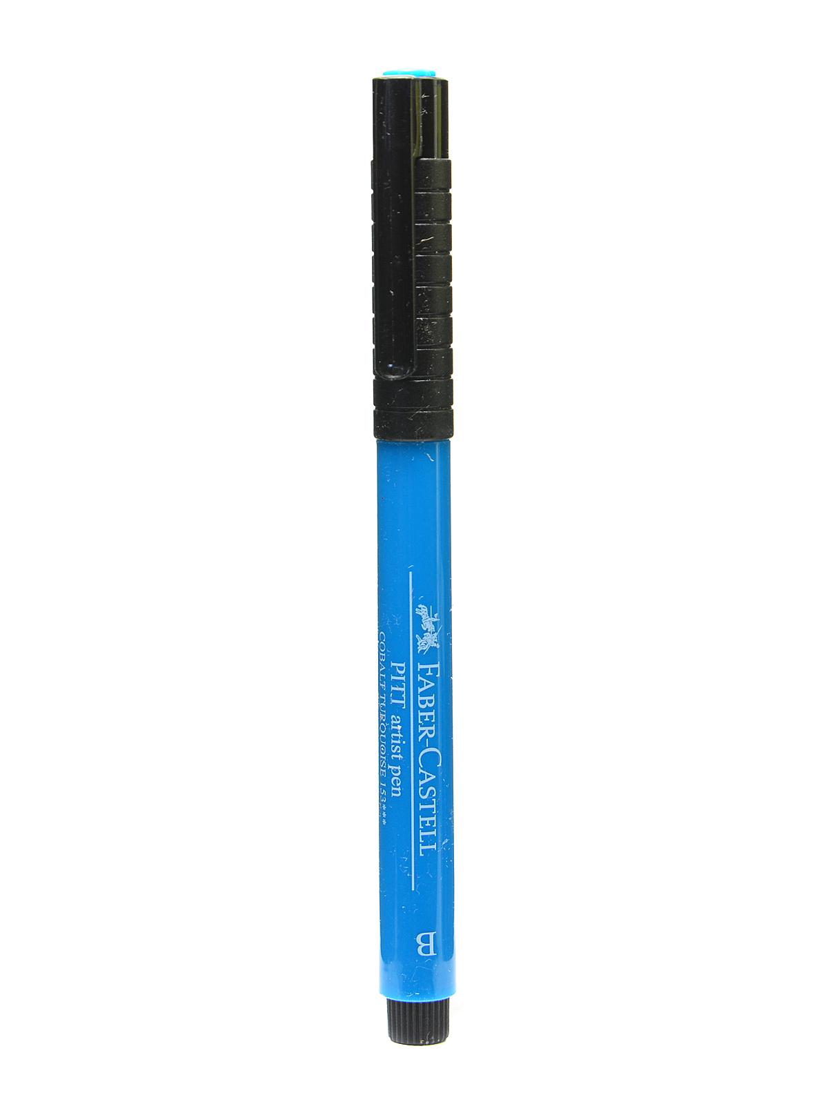 Pitt Artist Pens cobalt turquoise brush 153