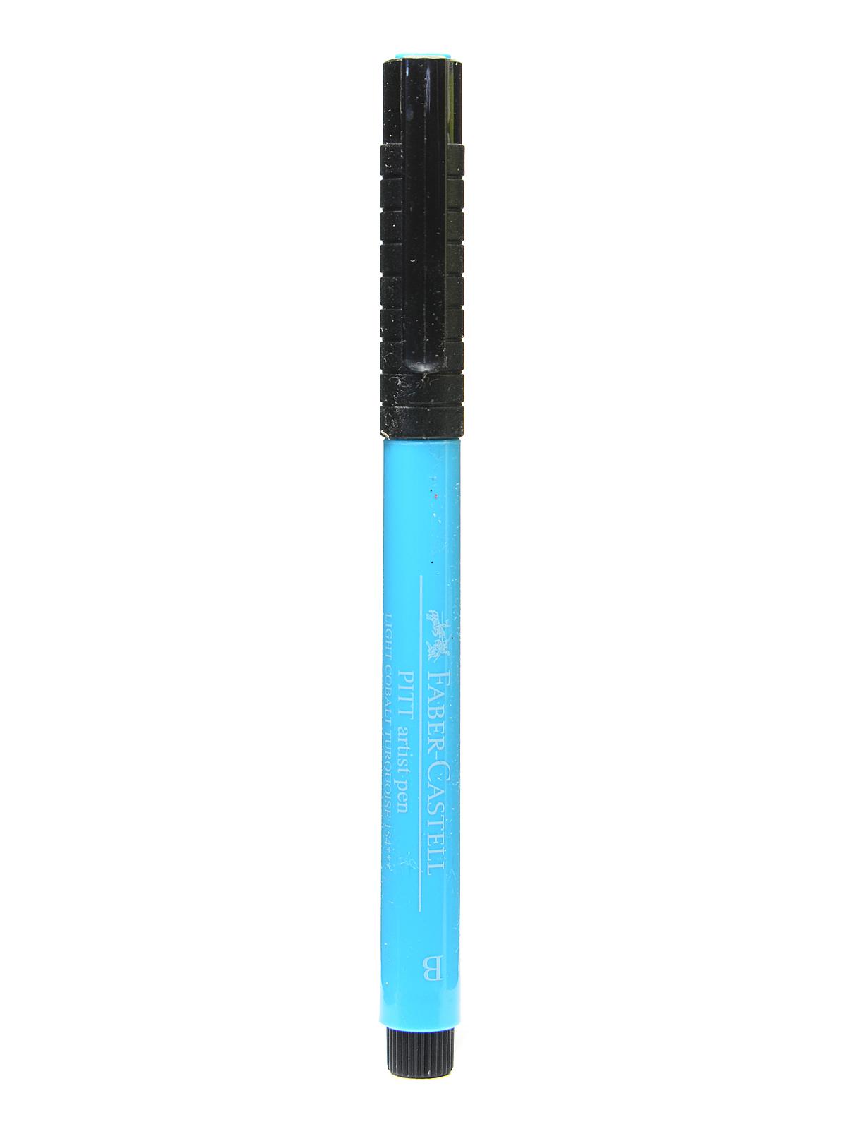 Pitt Artist Pens Light Cobalt Turquoise Brush 154