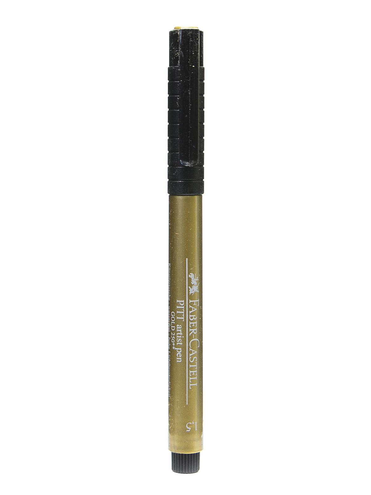 Pitt Artist Pens gold 1.5 mm bullet nib 250