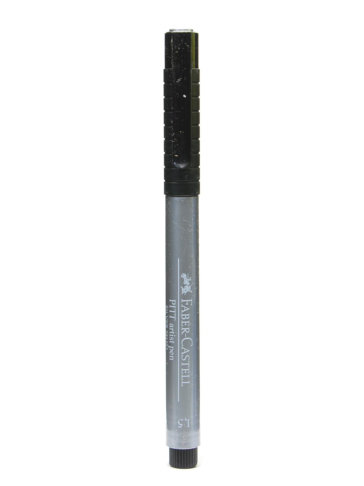 Pitt Artist Pens silver 1.5 mm bullet nib 251