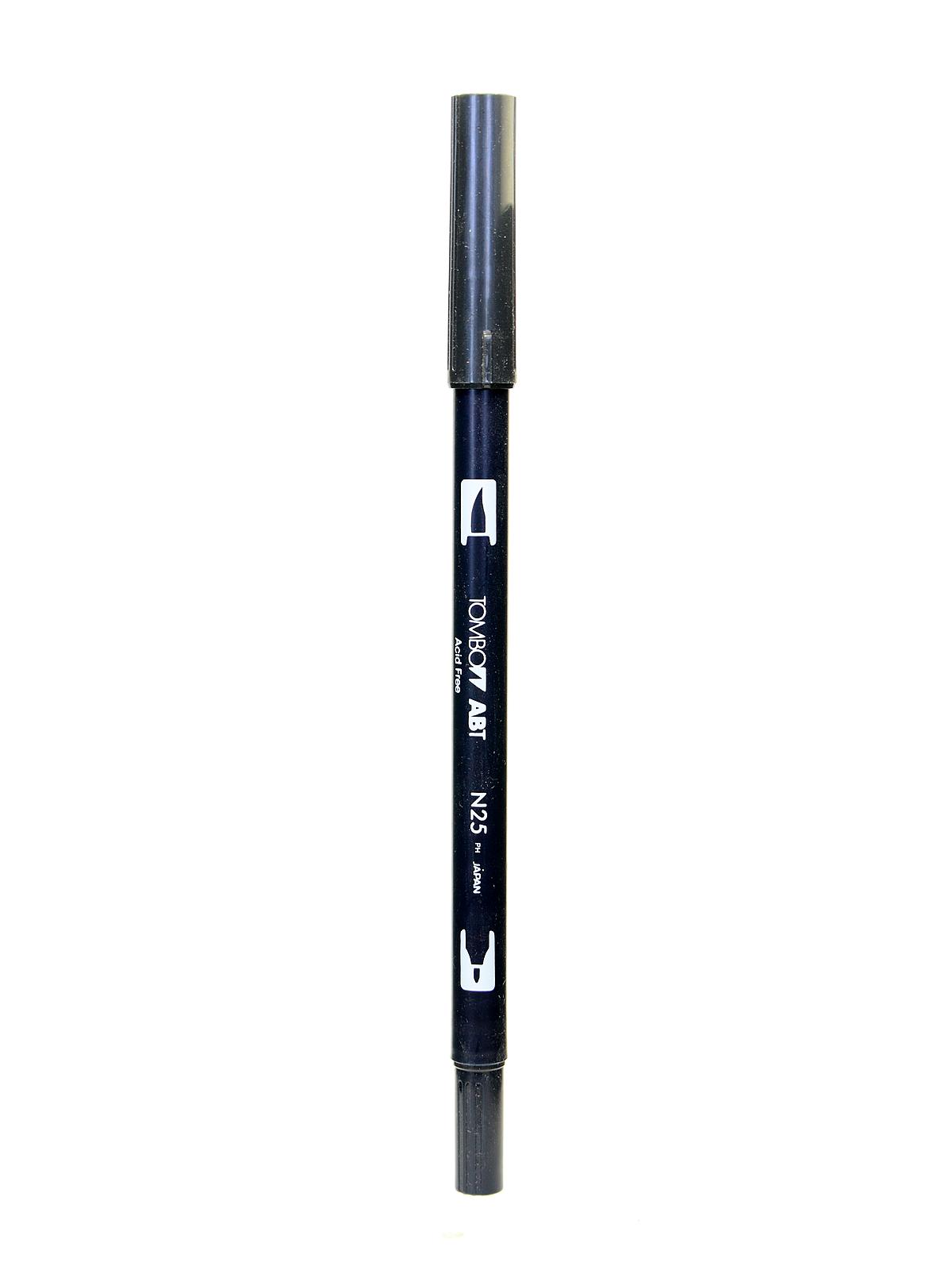 Dual End Brush Pen Lamp Black N25