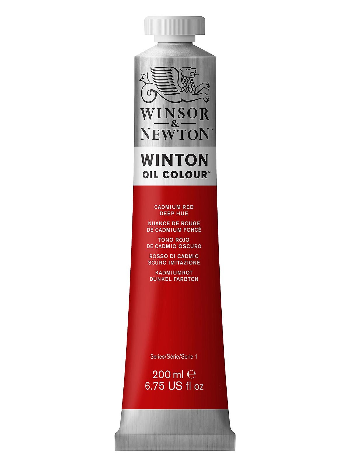Winton Oil Colours 200 ml cadmium red deep hue 98