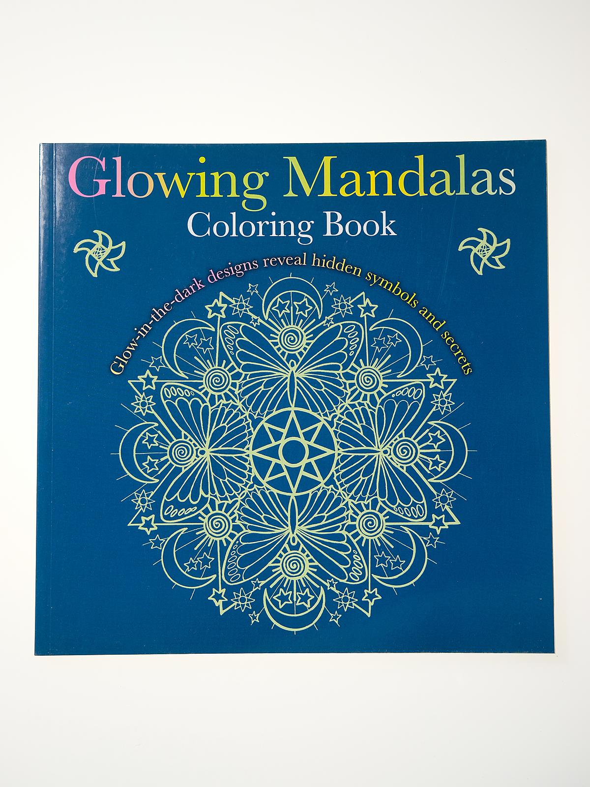 Coloring Books Glowing Mandalas