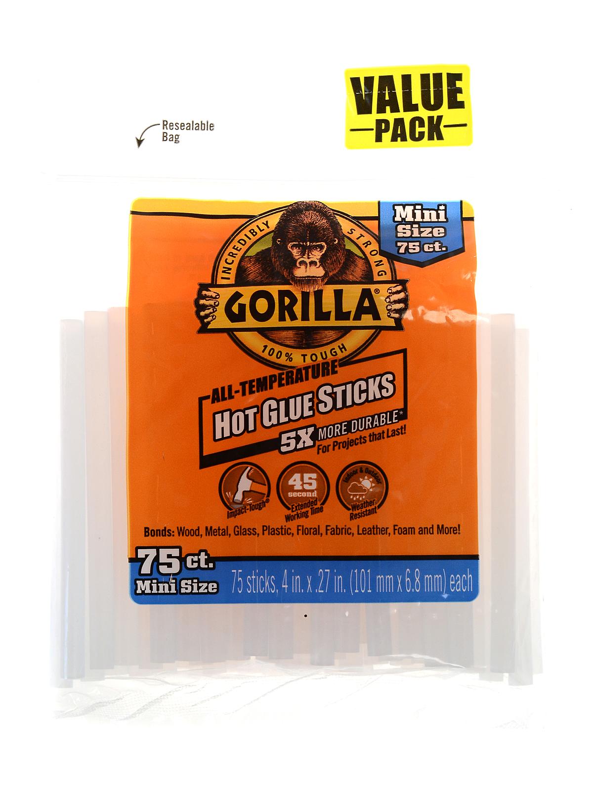 Hot Glue 4 in. mini pack of 75