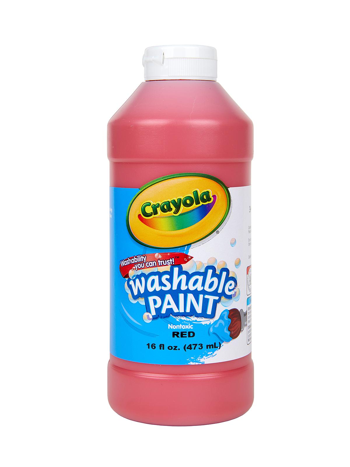 Washable Paint Red