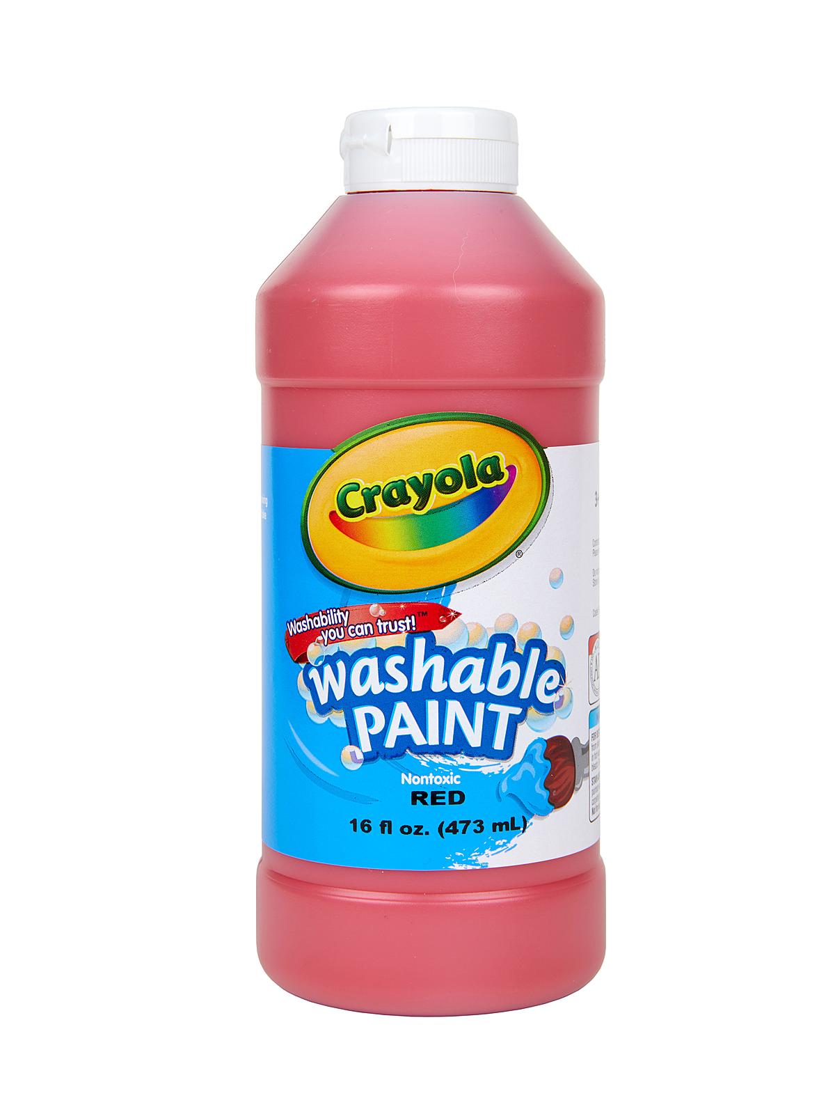 Washable Paint red