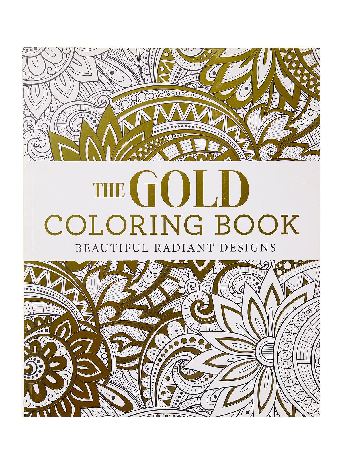 Adult Coloring Books Gold