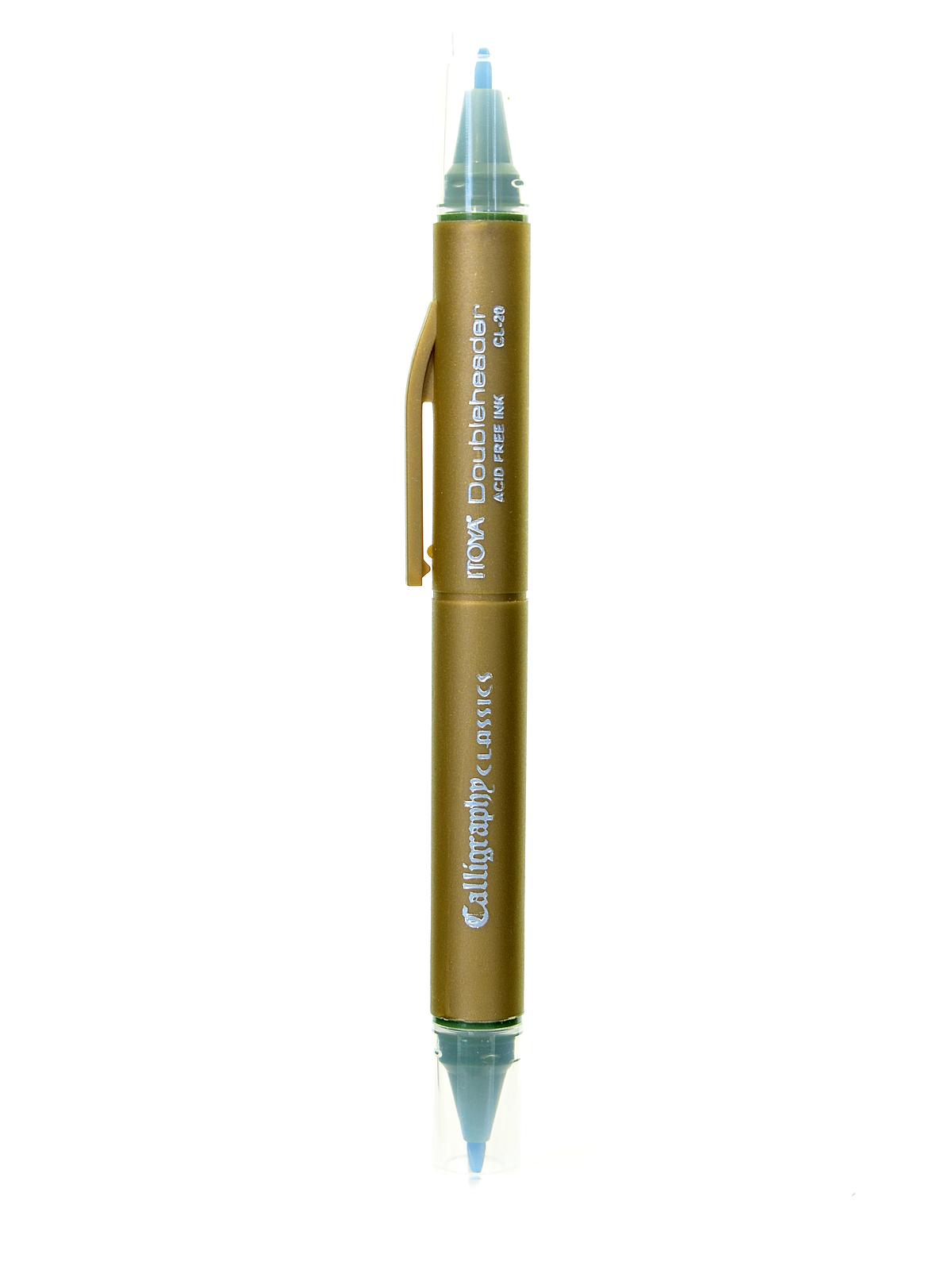 Doubleheader Calligraphy Marker evergreen