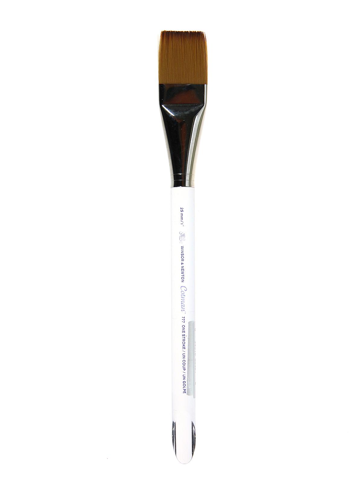 Cotman Water Colour Brushes 1 in. one stroke w  clear beveled handle 777