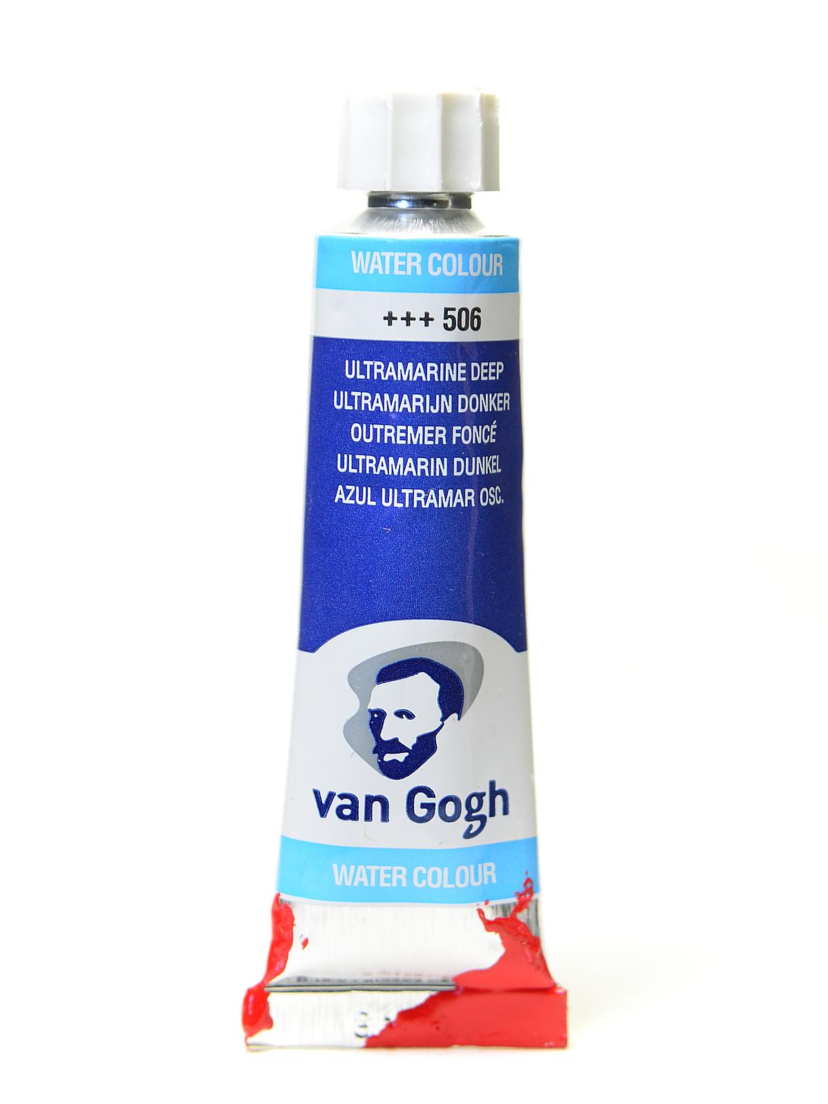 Watercolors ultramarine deep