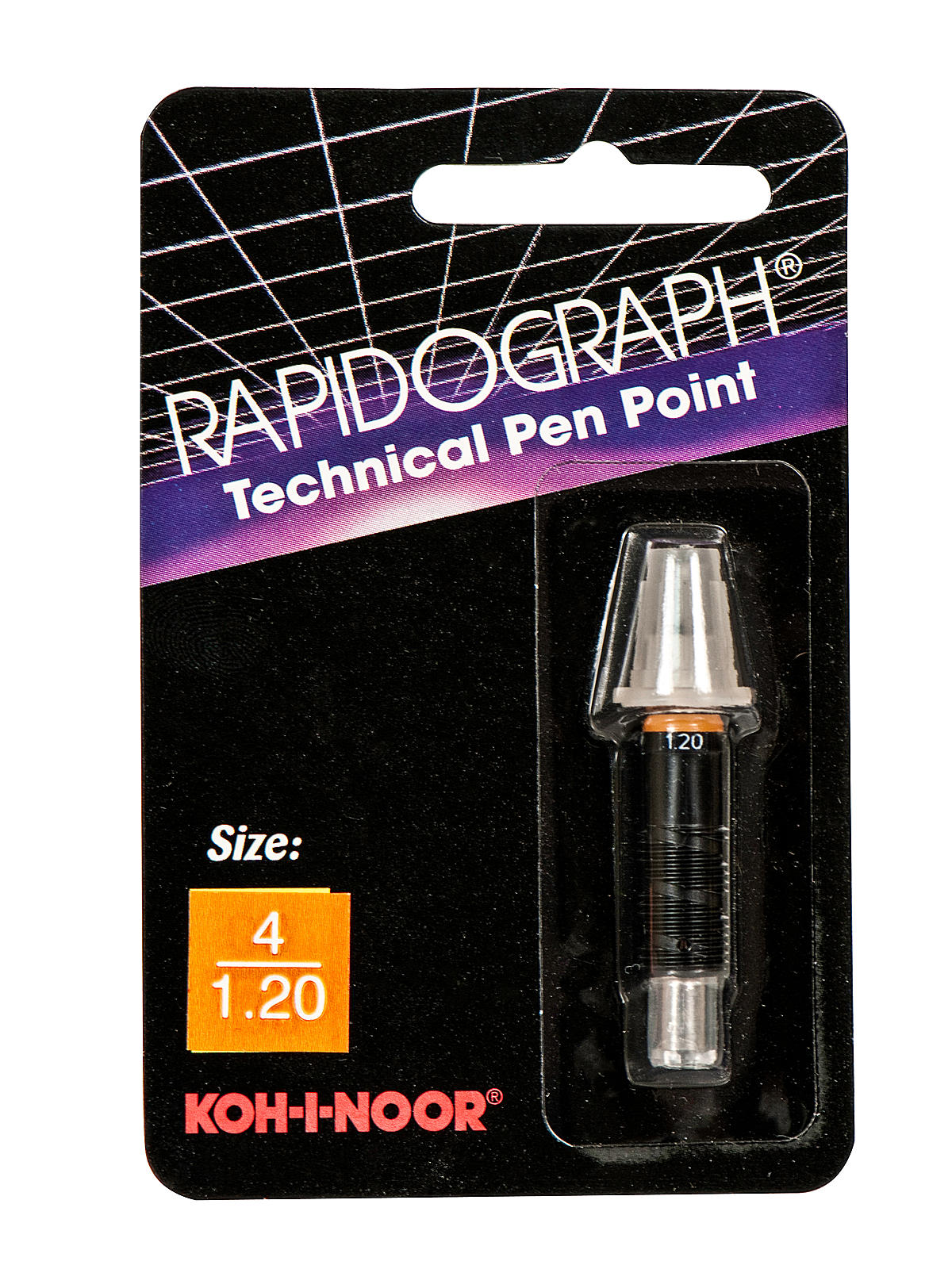 Rapidograph No. 72D Replacement Points 4 1.20 mm