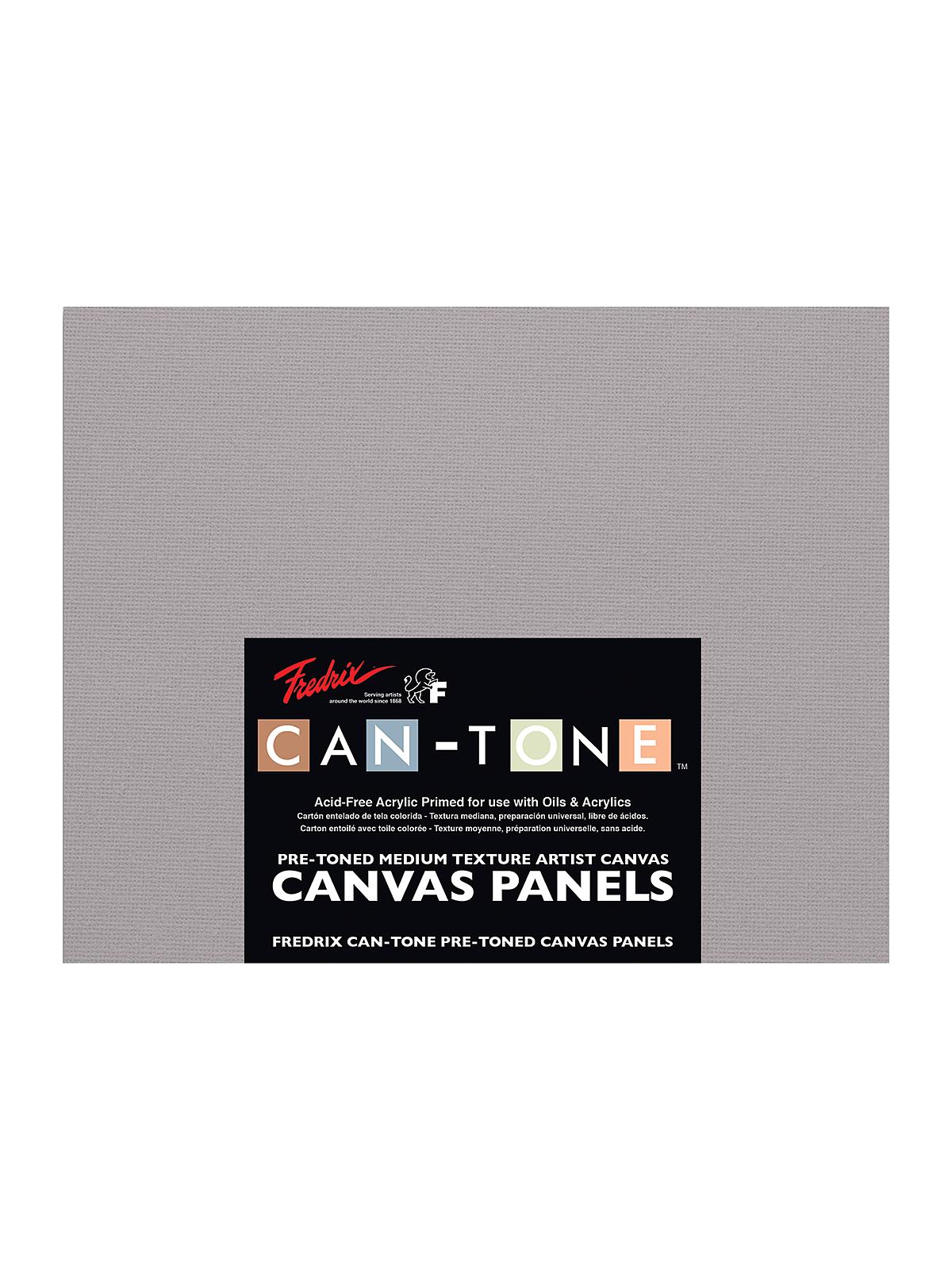 Can-Tone Canvas Panels tara gray 16 in. x 20 in. pack of 3