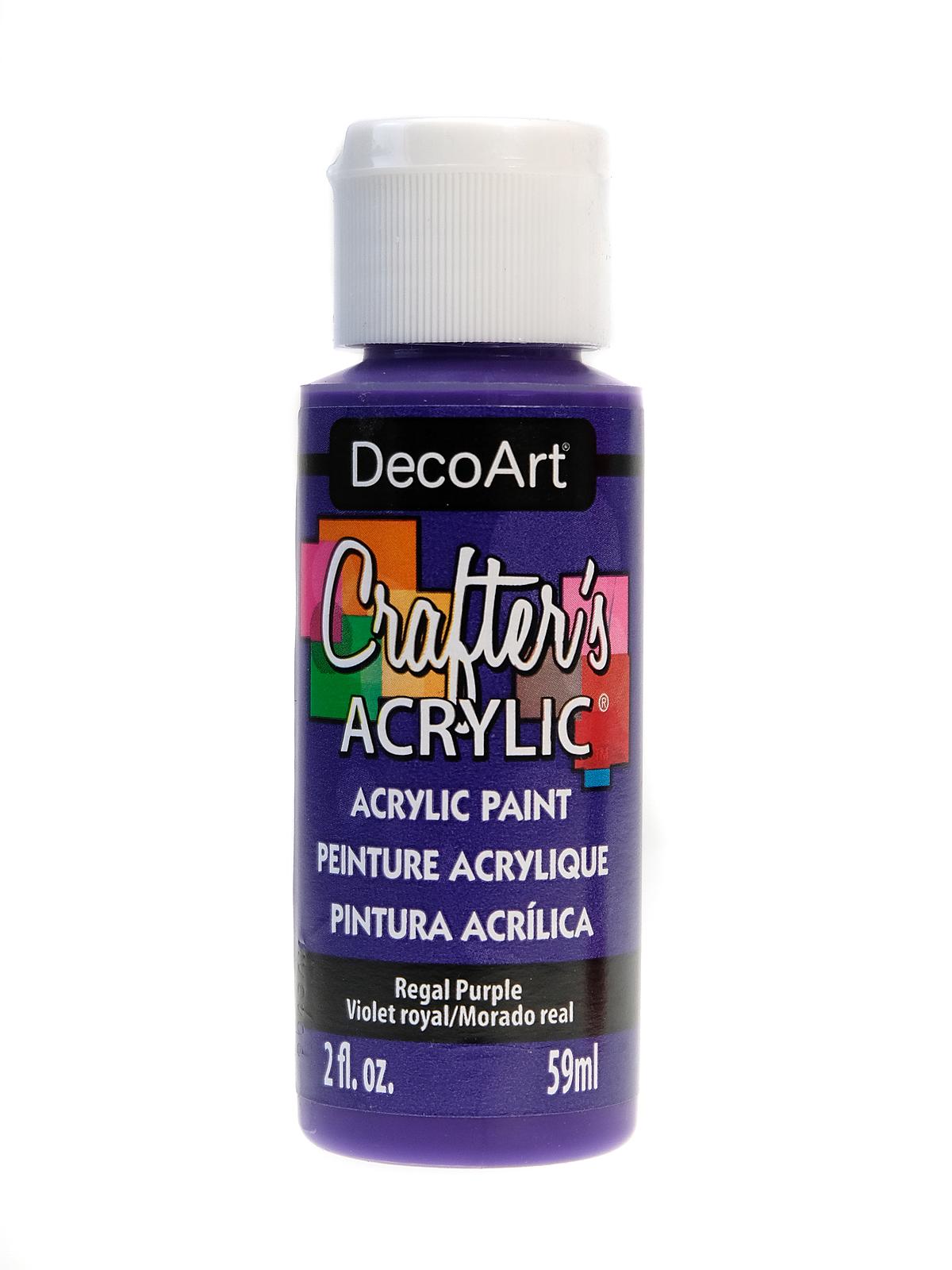 Crafters Acrylic 2 oz regal purple