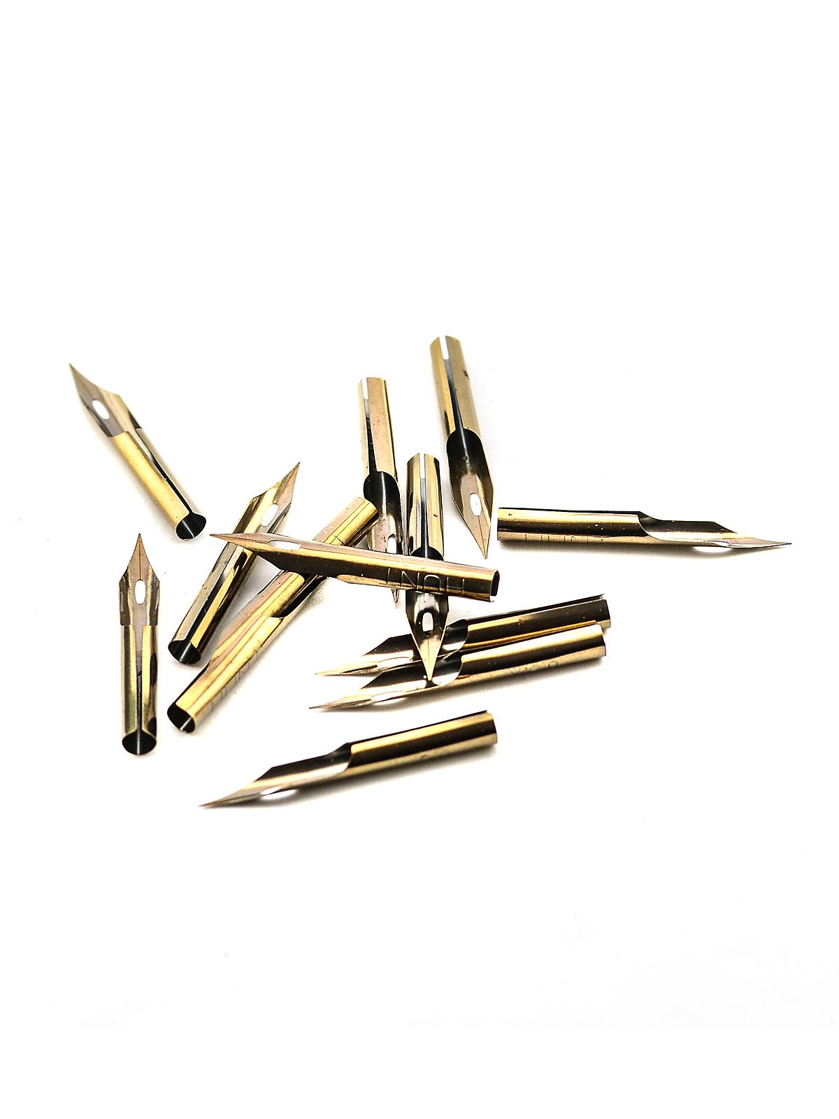 Hunt Artists' Pen Nibs--Flexible Quill No. 108 box of 12