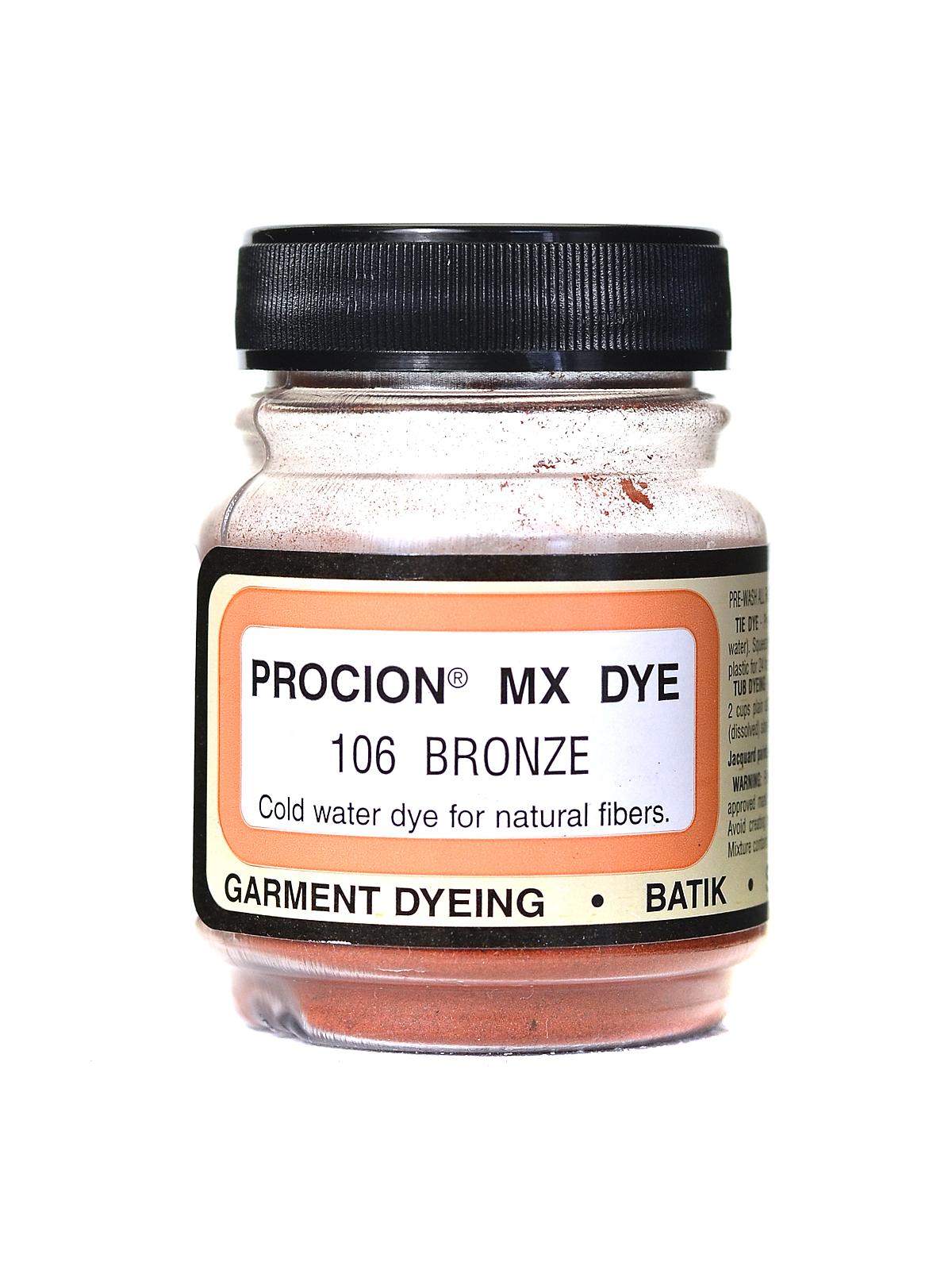 Procion Mx Fiber Reactive Dye Bronze 106 2 3 Oz.