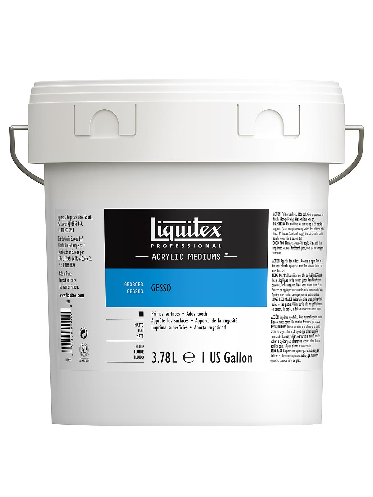 Acrylic Gesso 128 Oz.