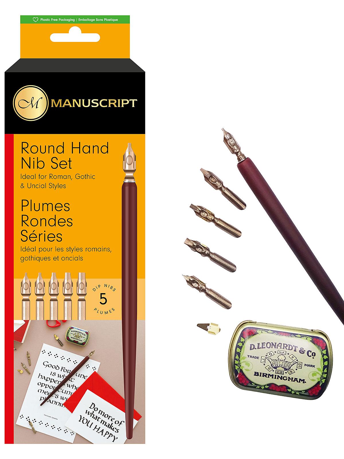 Chronicle Round Hand 1 Dip Pen Set round hand 1 set