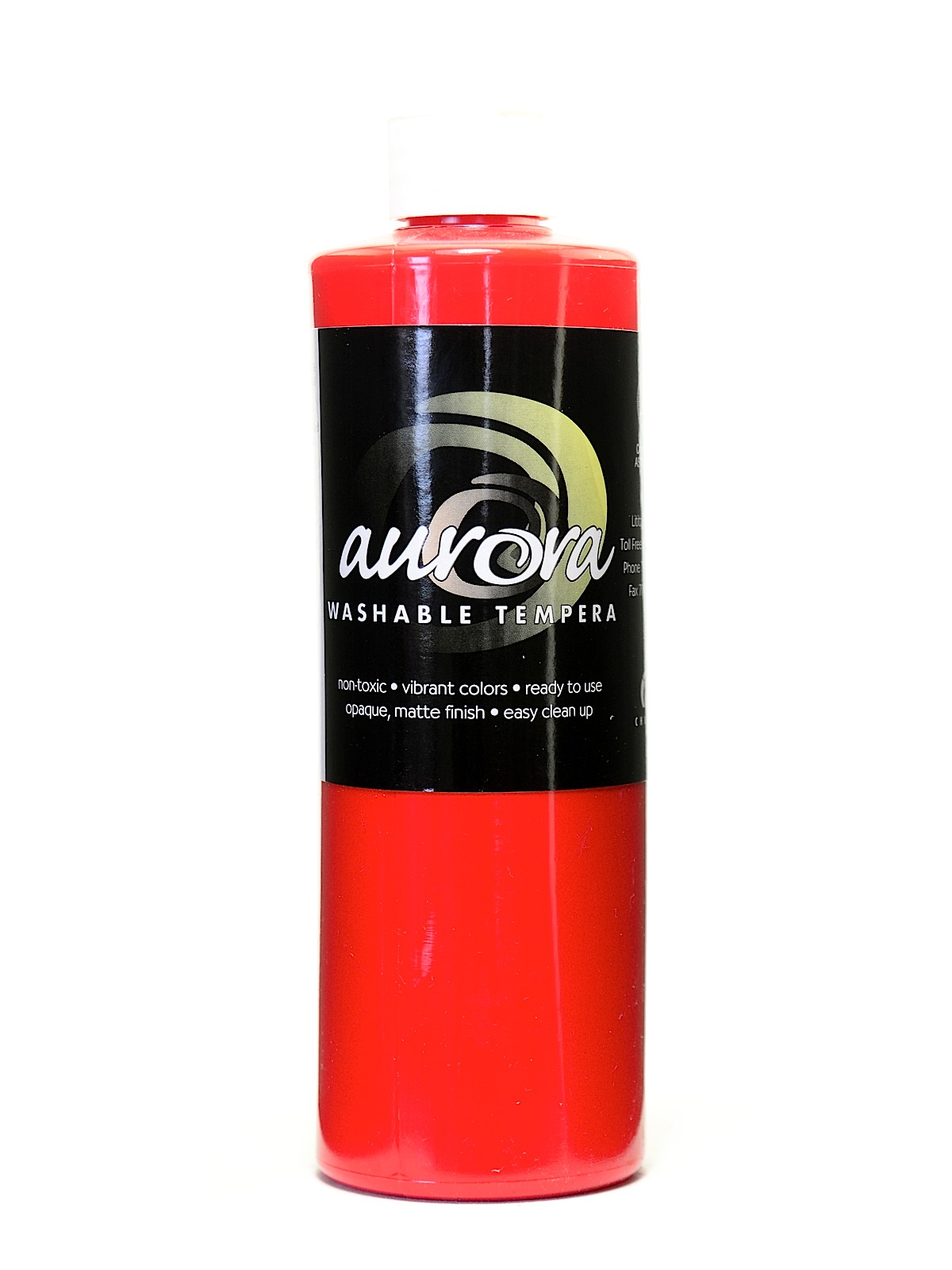Aurora Washable Tempera red