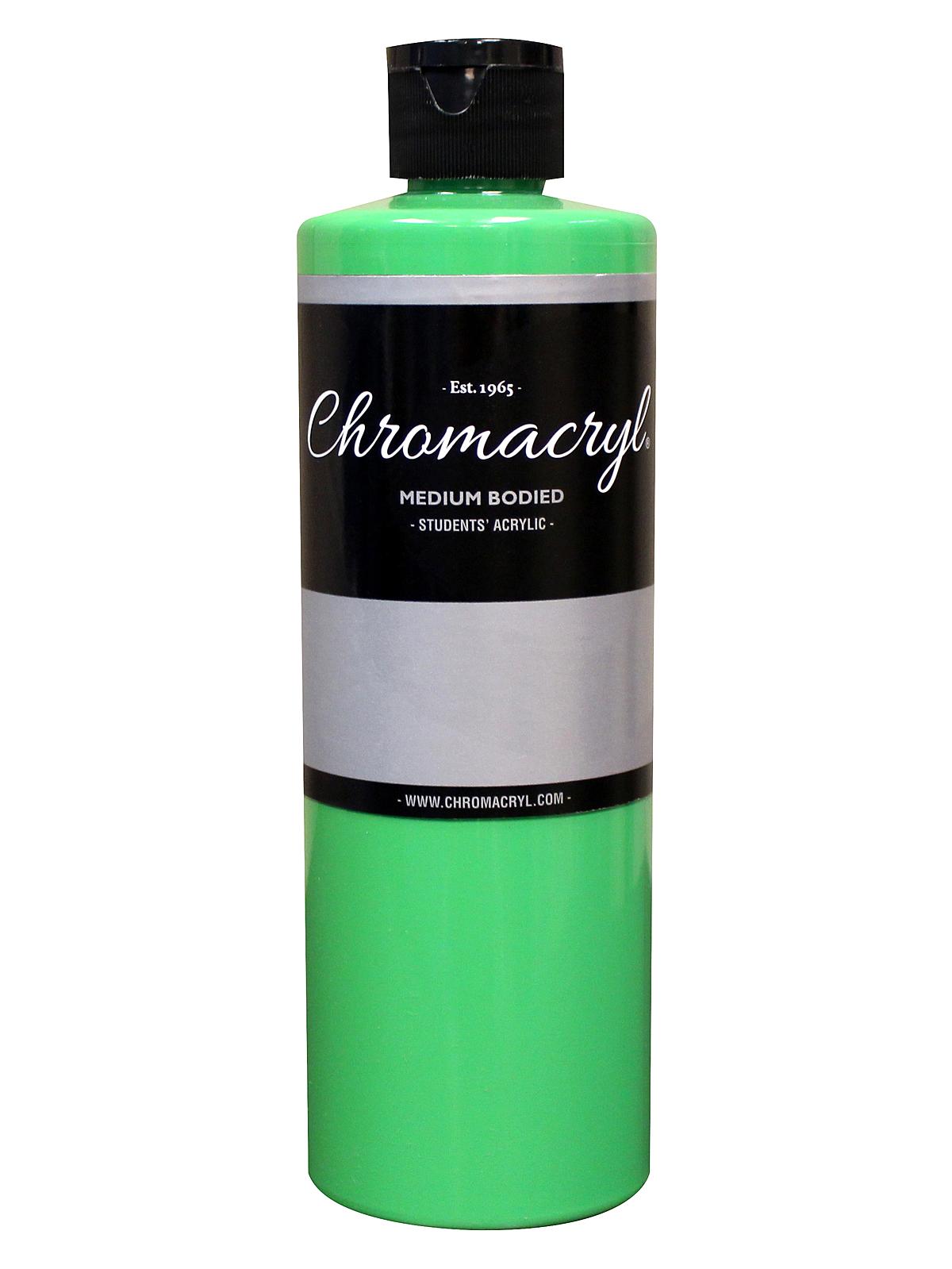 Chromacryl Students' Acrylic Paints light green 500 ml