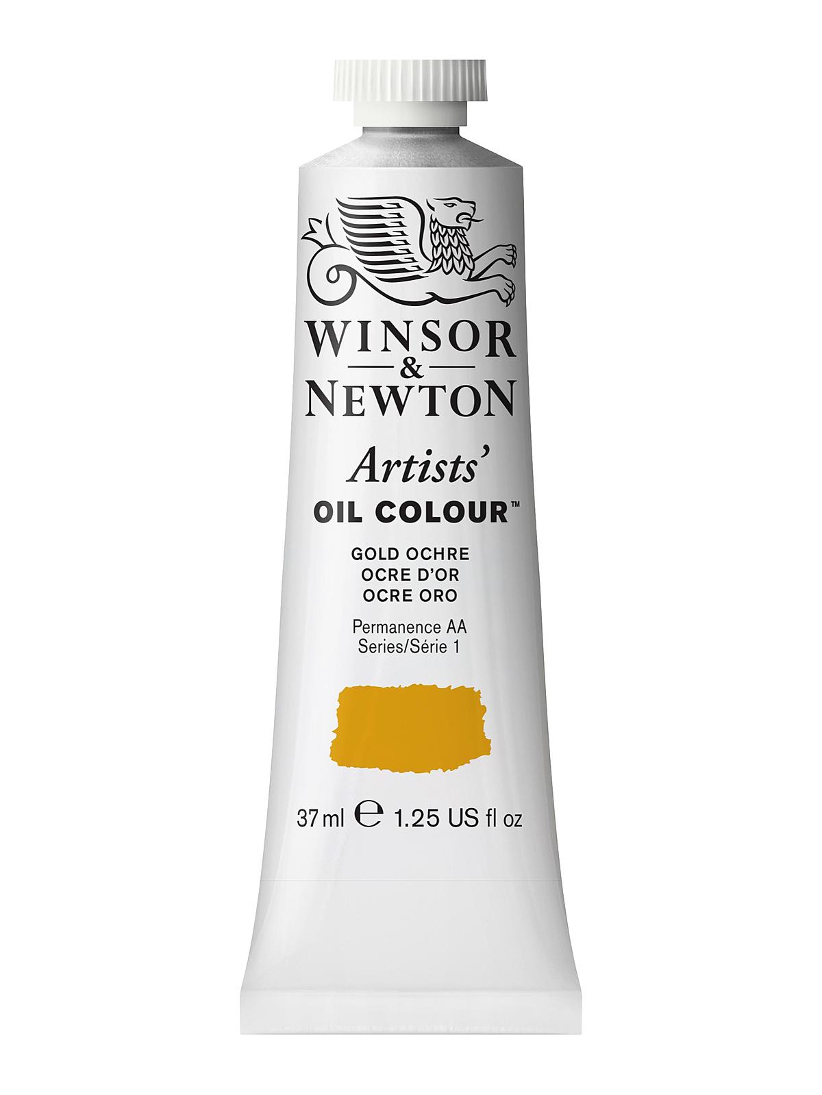 Artists' Oil Colours gold ochre 285 37 ml