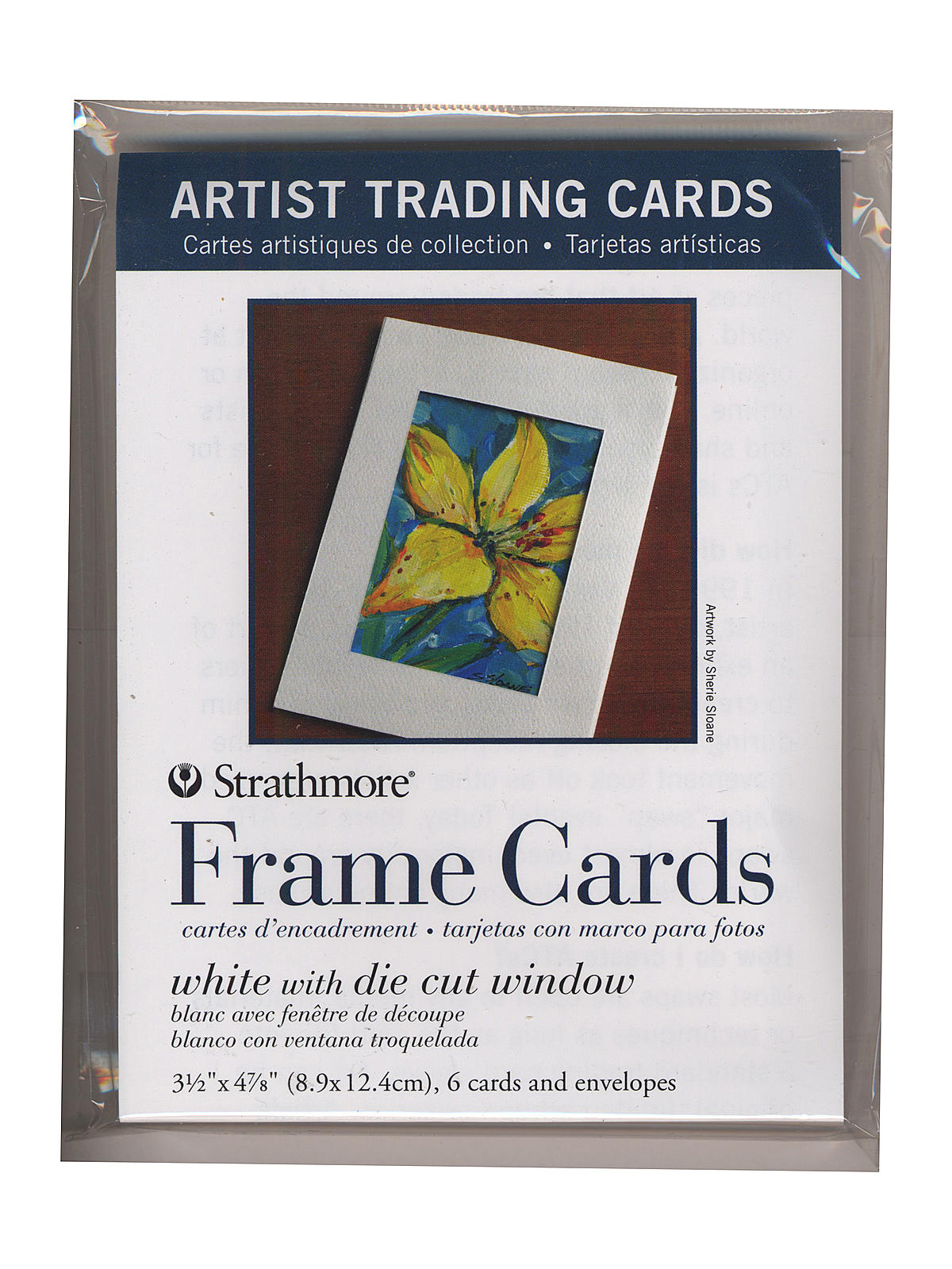 Artist Trading Cards frame cards pack of 6
