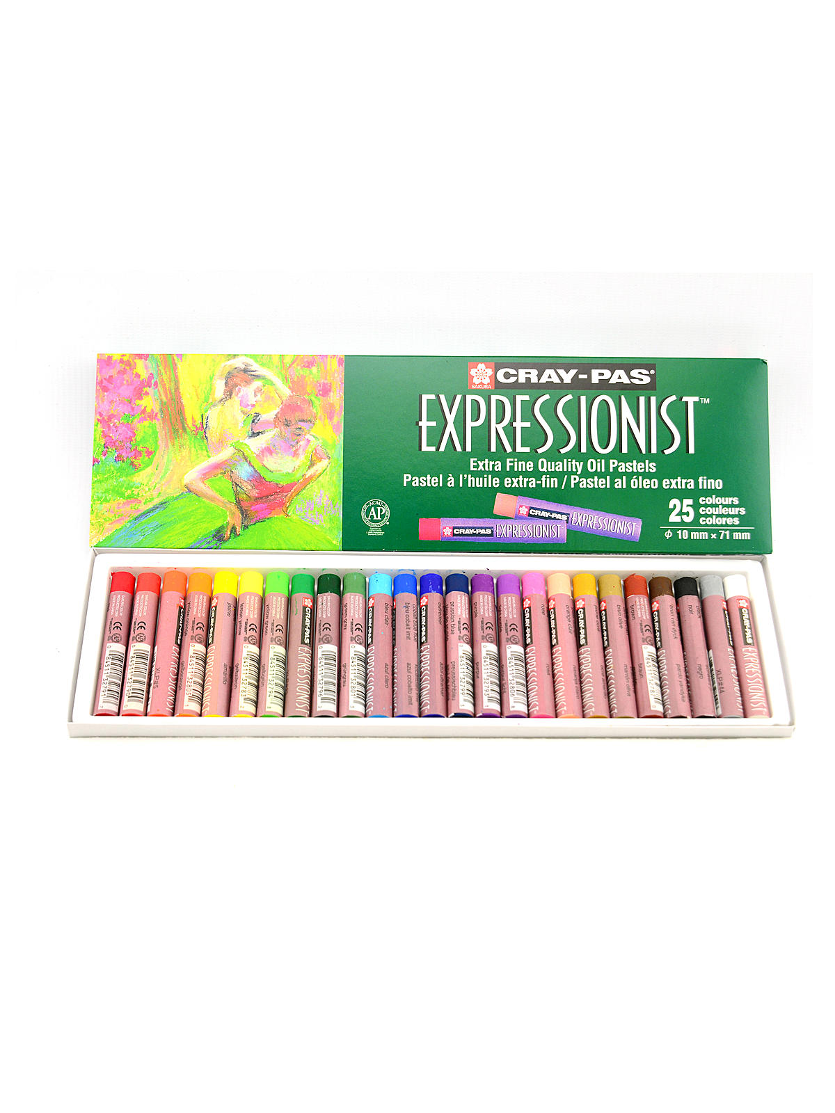 Cray-pas Expressionist Oil Pastels Assortment Set Of 25