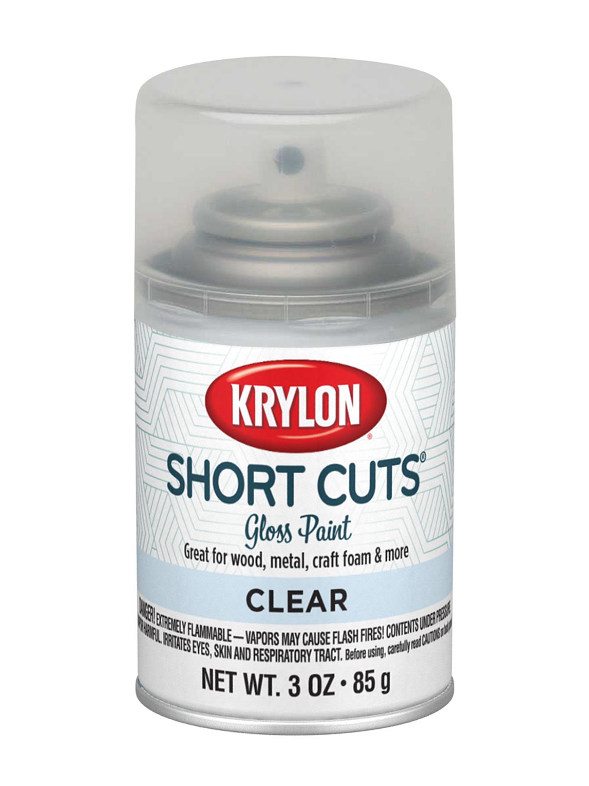 Short Cuts clear gloss 3 oz. aerosol