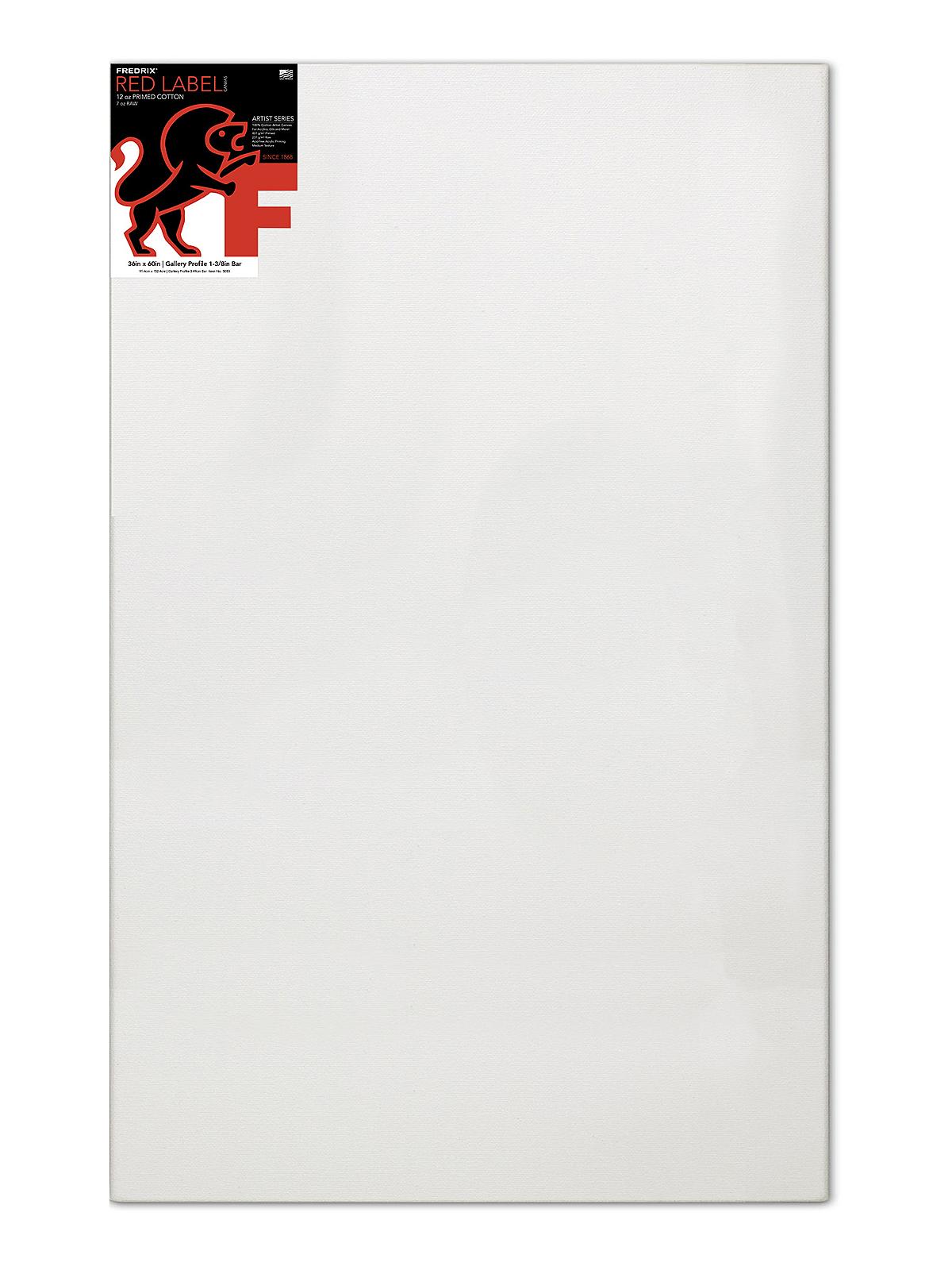 Red Label Gallerywrap Stretched Canvas 36 In. X 60 In. Each
