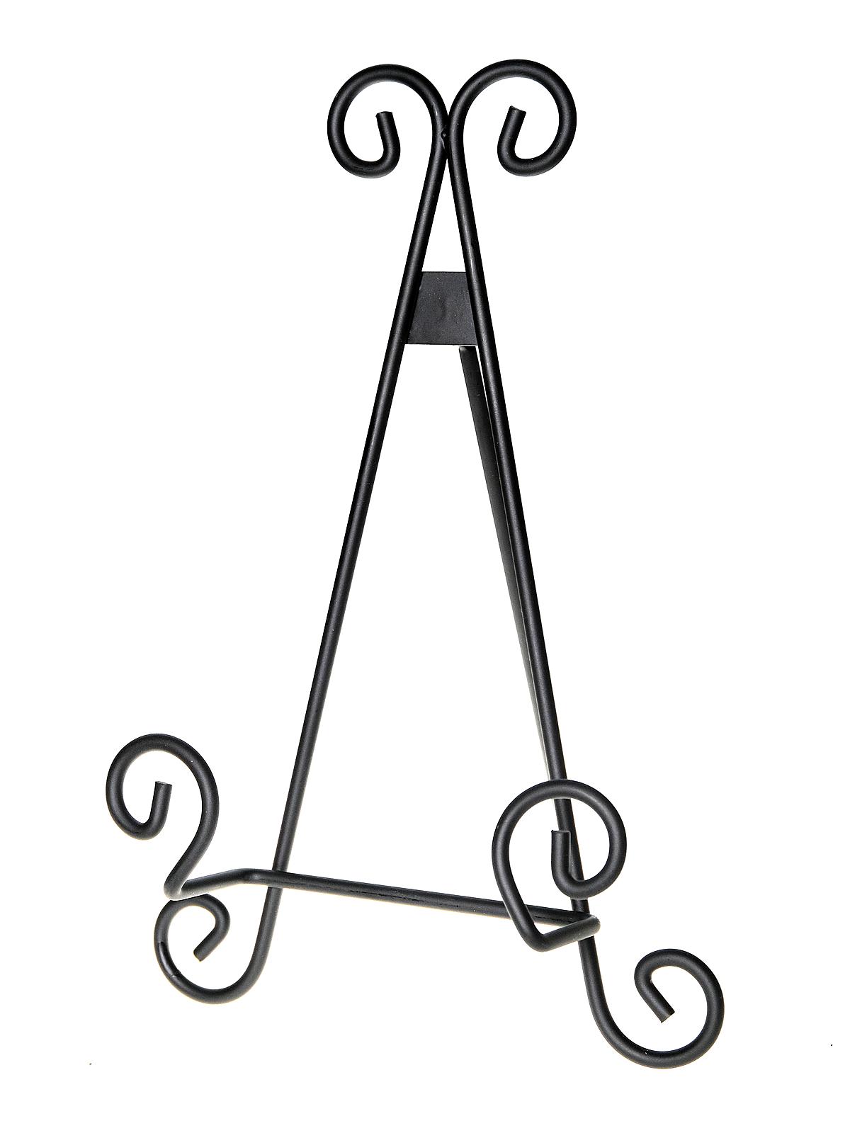 Stratford Metal Scroll Easels 11 in. each black