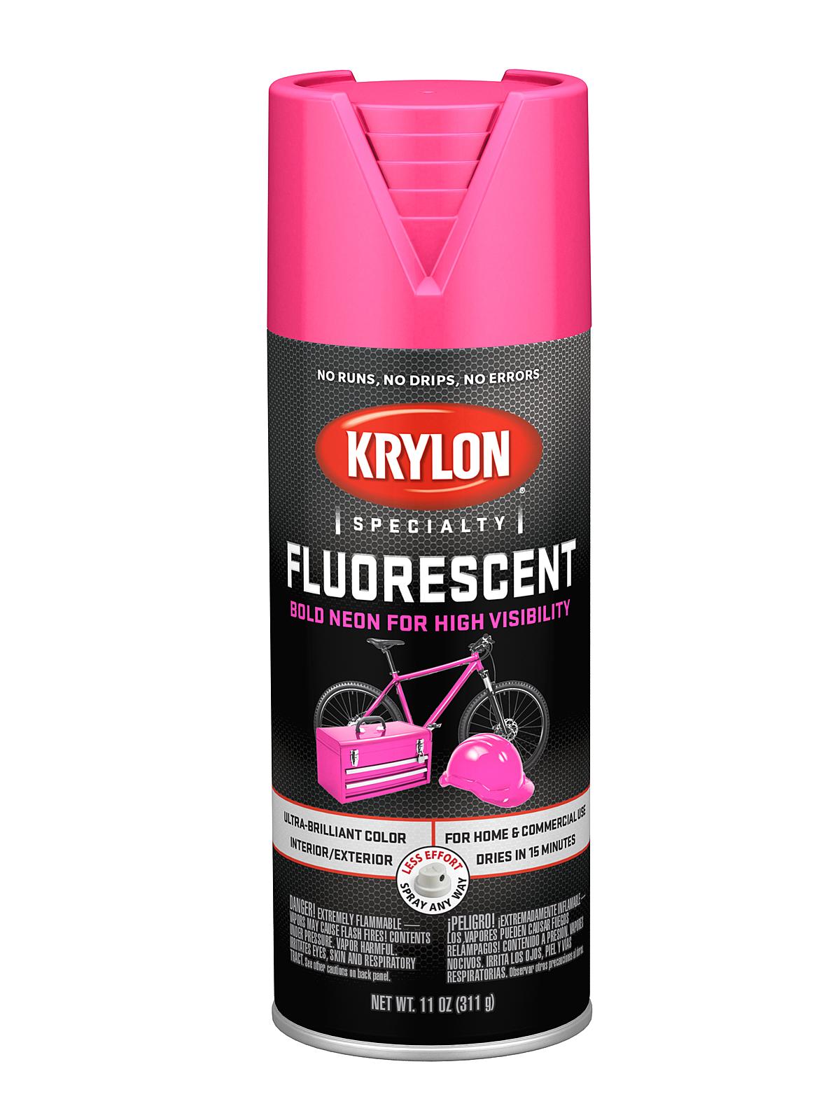 Fluorescent Spray Paint cerise