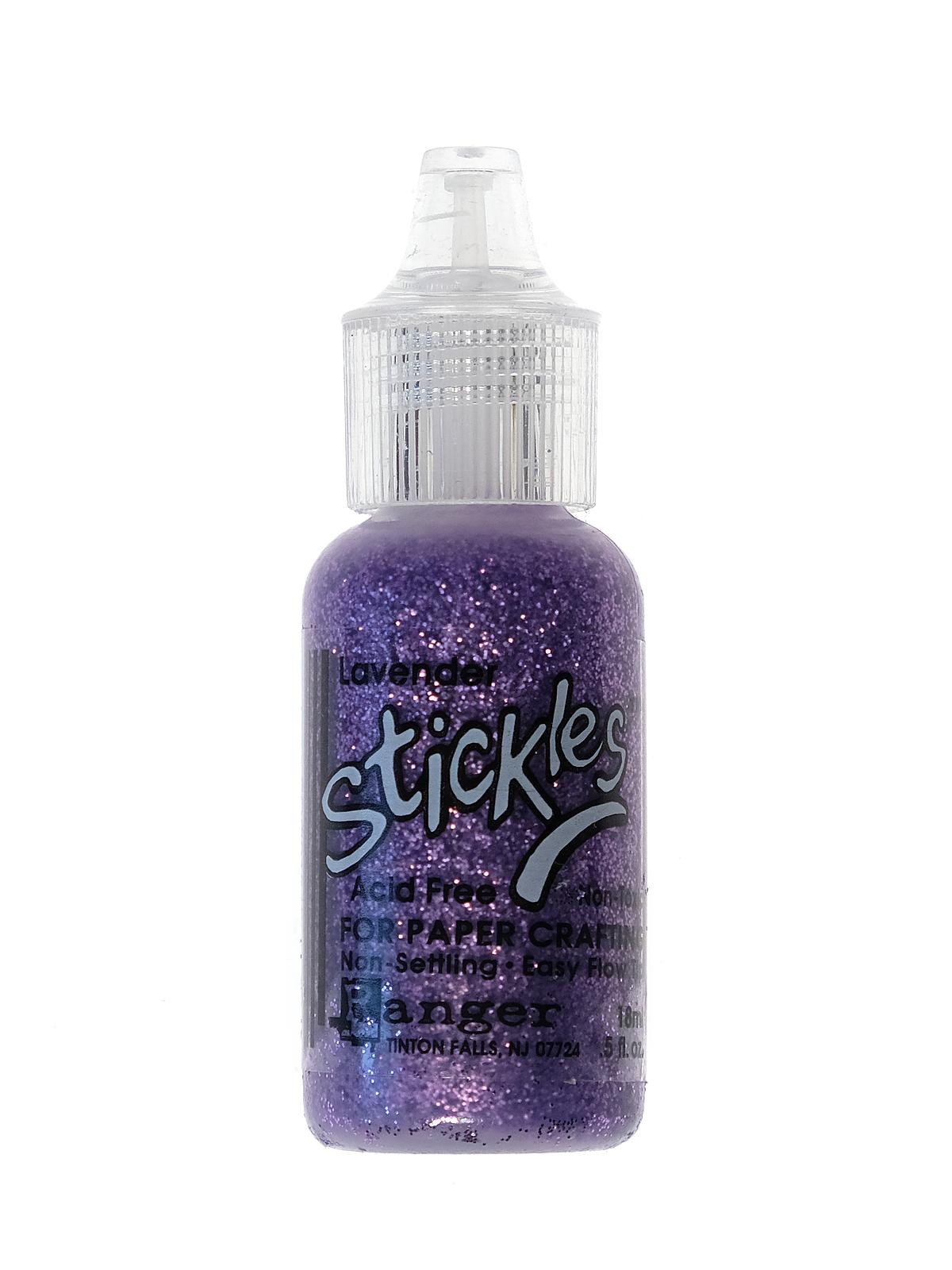 Stickles Glitter Glue lavender 0.5 oz. bottle