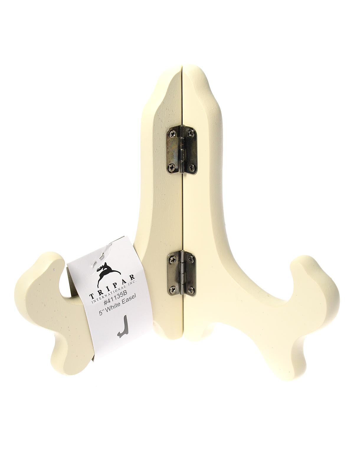 Small Wooden Display Easels white 5 in. each