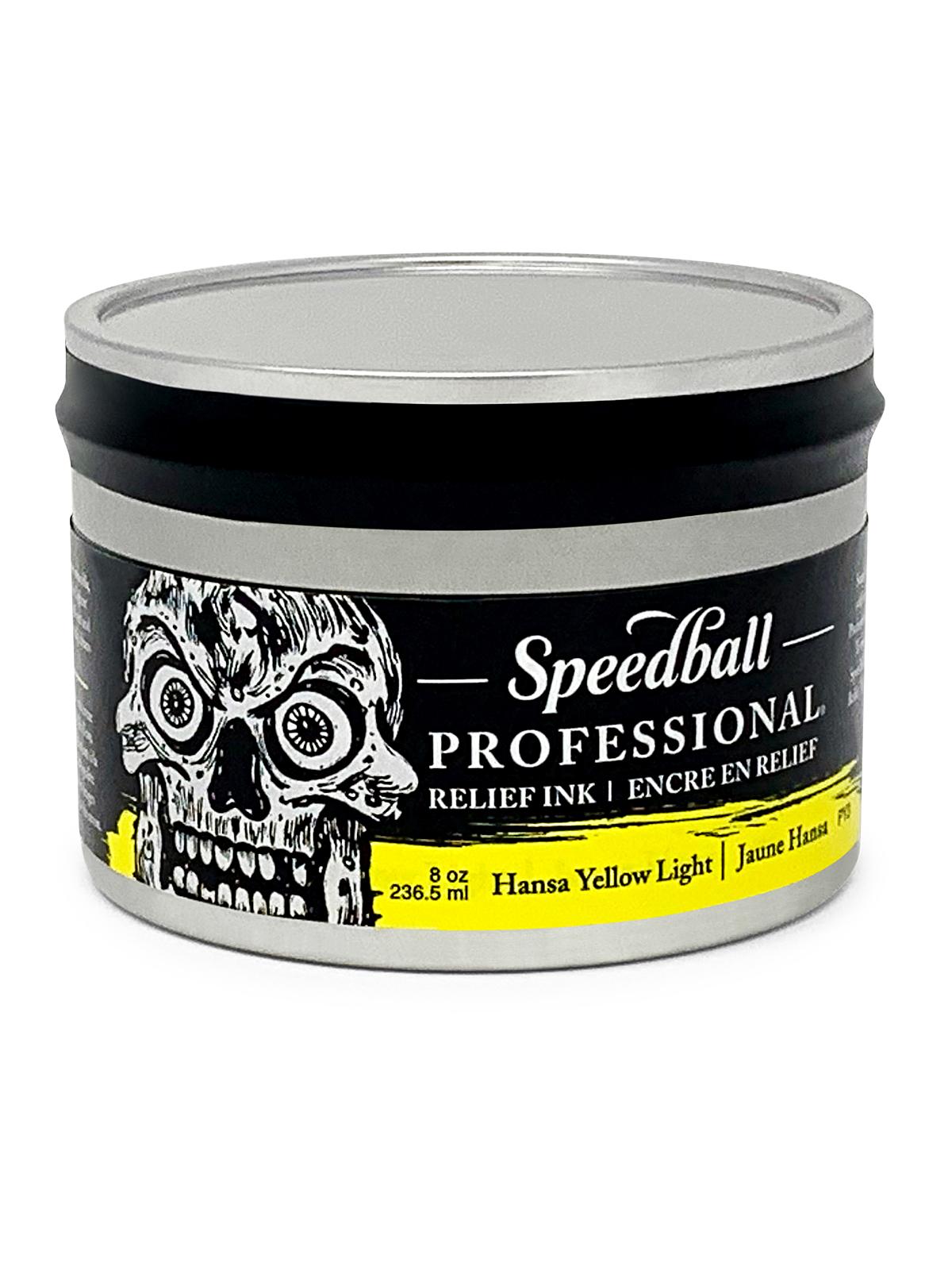 Professional Relief Ink hansa yellow light 8 oz. can
