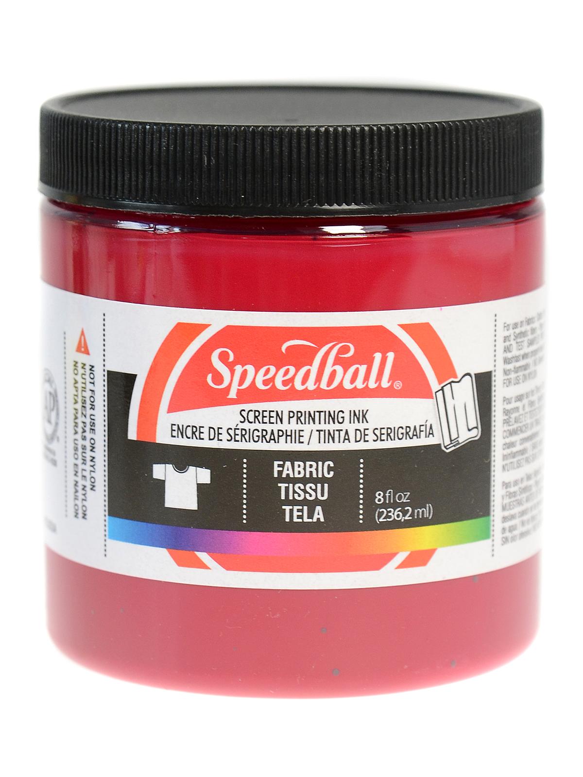 Fabric Screen Printing Ink process magenta 8 oz.