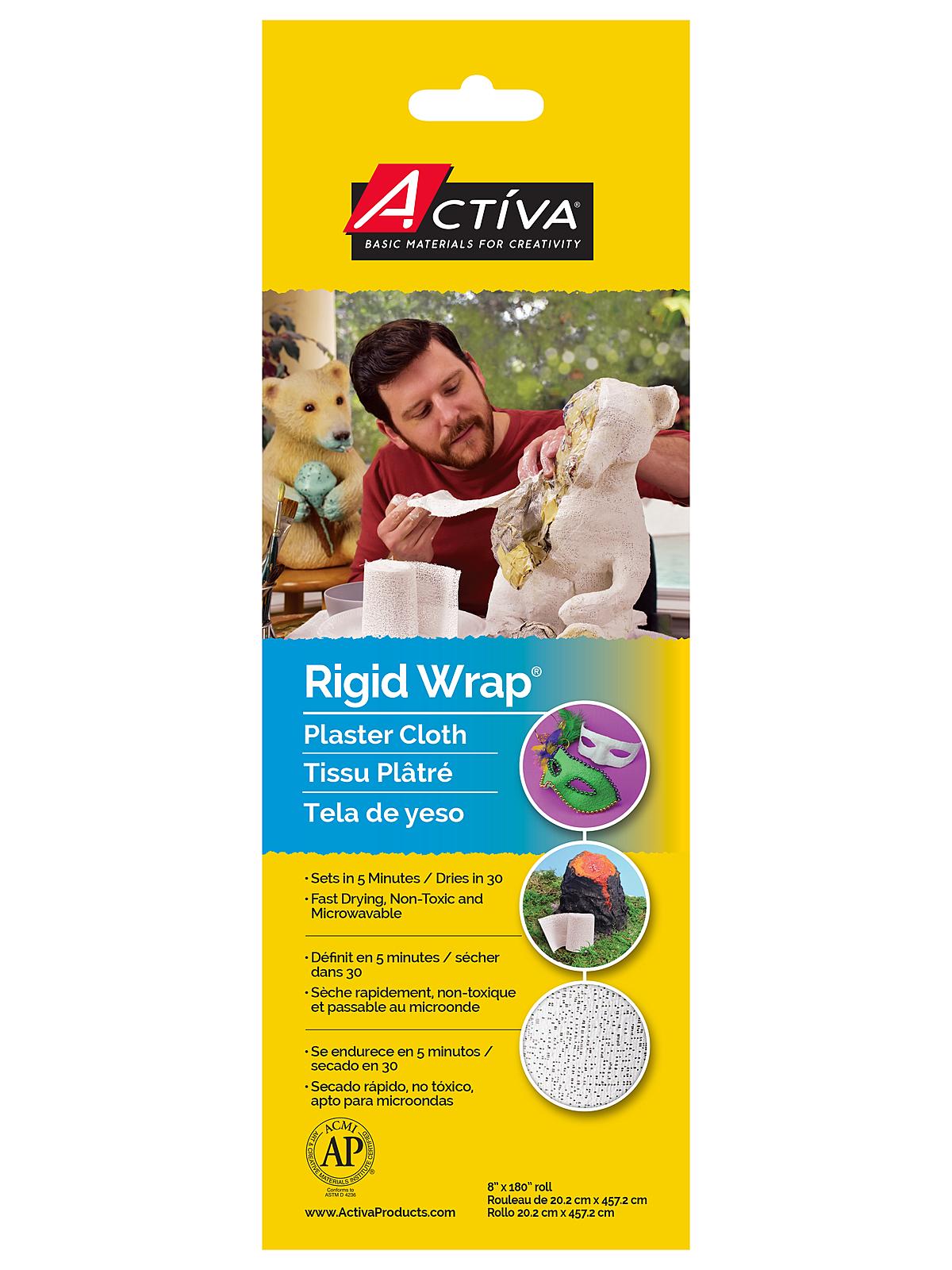 Rigid Wrap Plaster Cloth 8 In. X 180 In. Roll