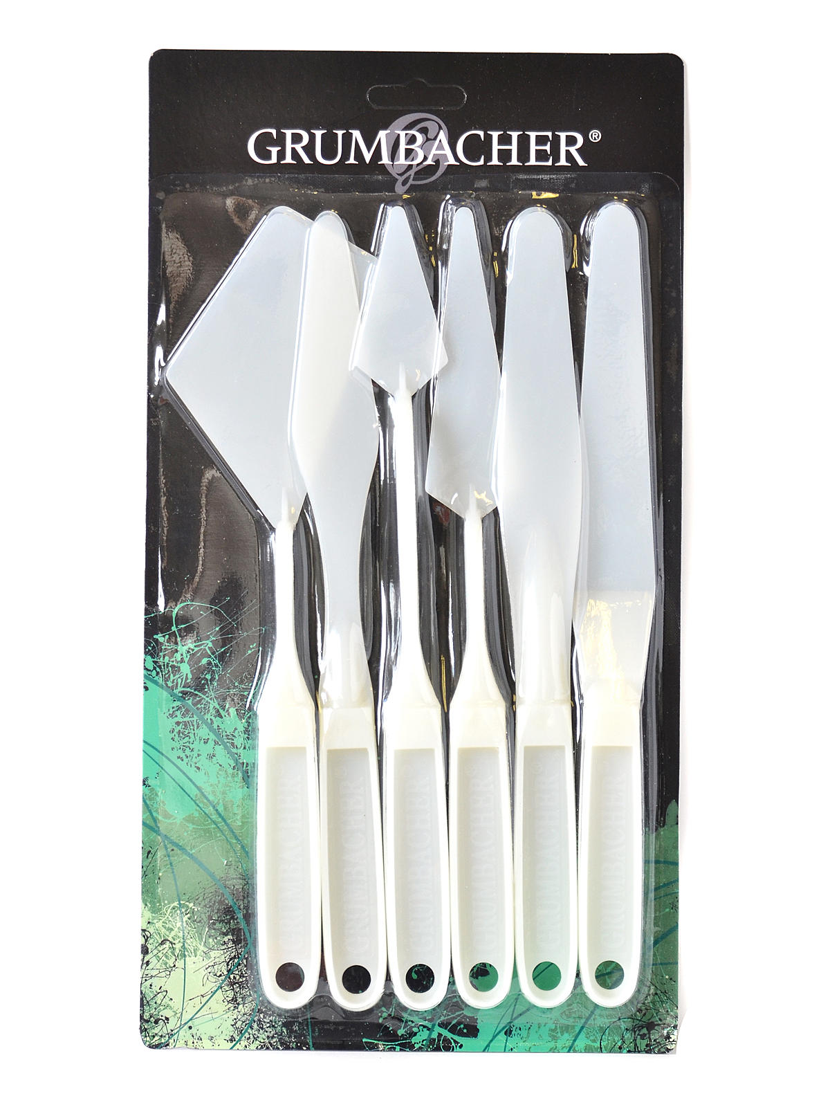 Artists' Tools palette & painting knives set of 6