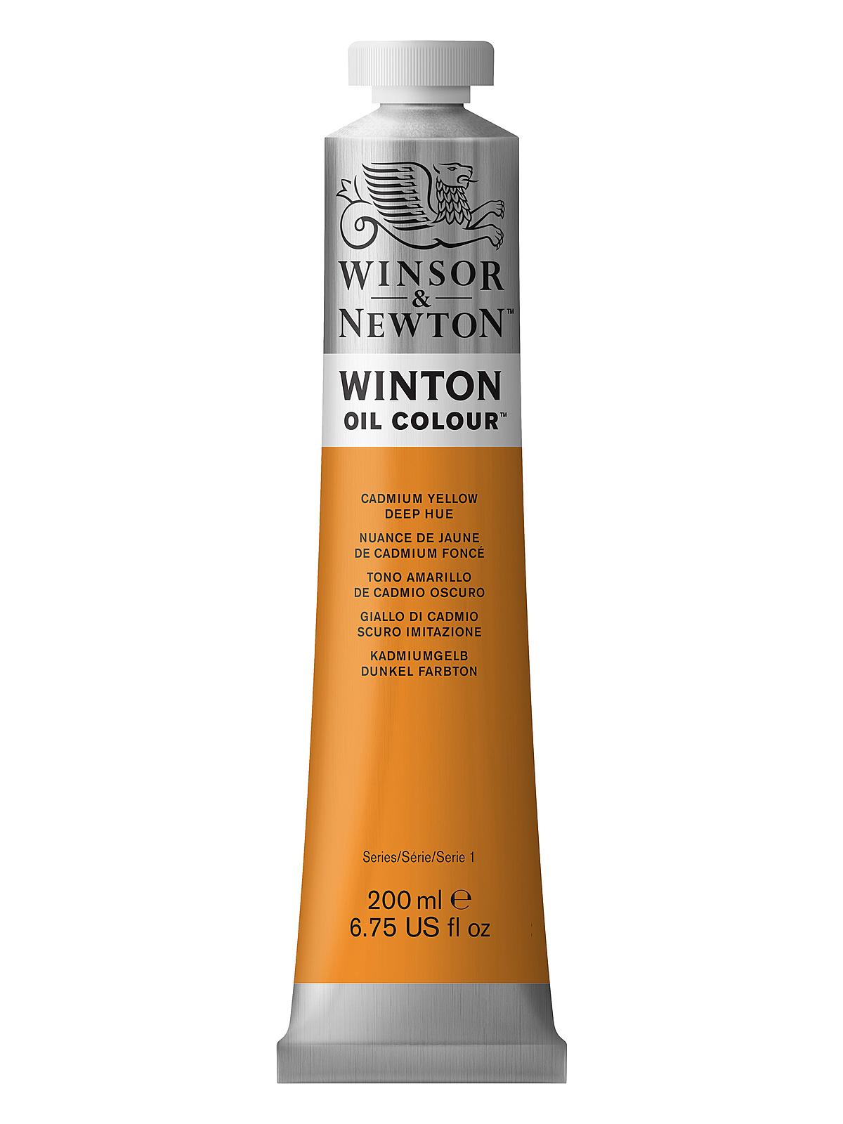 Winton Oil Colours 200 ml cadmium yellow deep hue 115