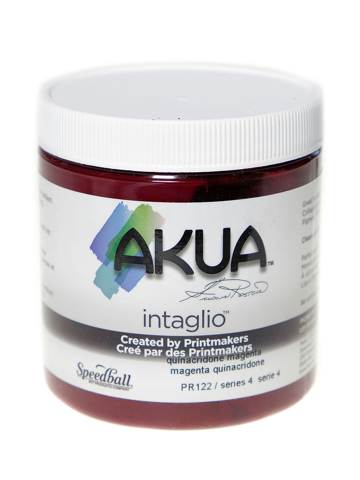 Intaglio Printing Inks quinacridone magenta 8 oz.