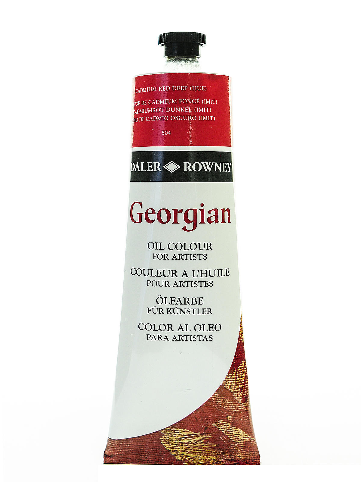 Georgian Oil Colours cadmium red deep hue 225 ml