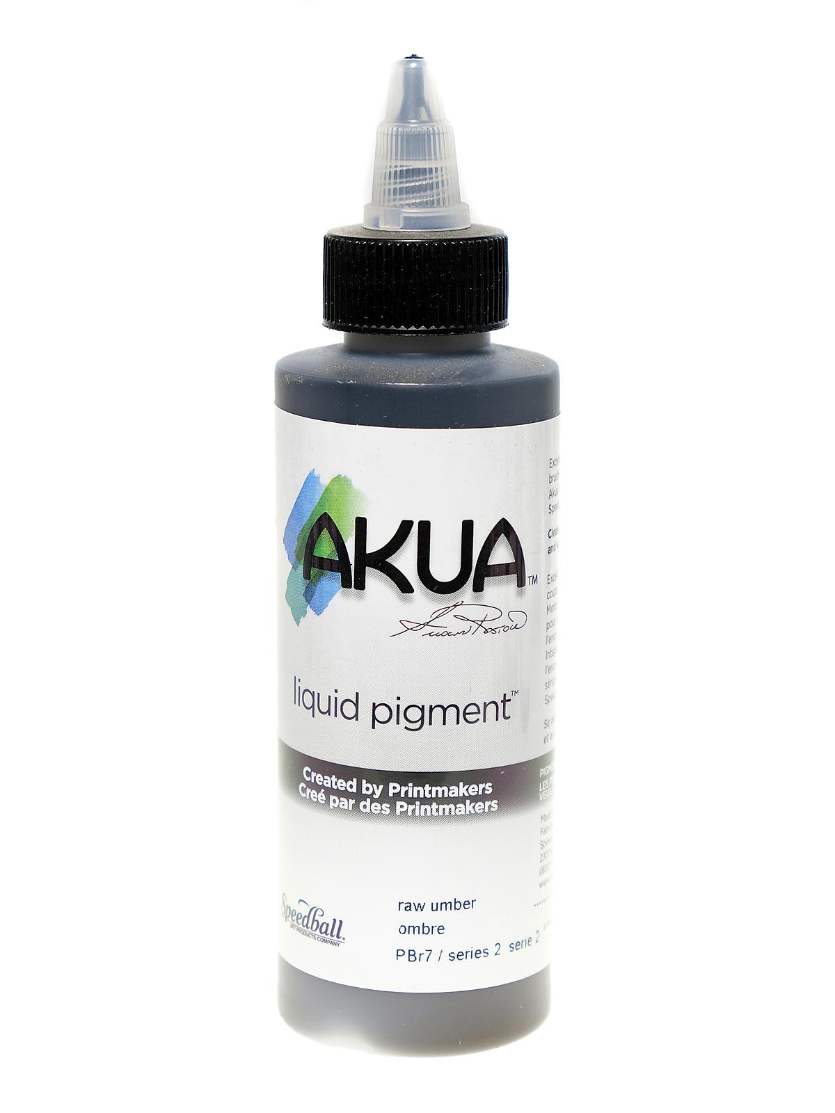 Liquid Pigment Raw Umber 4 Oz.