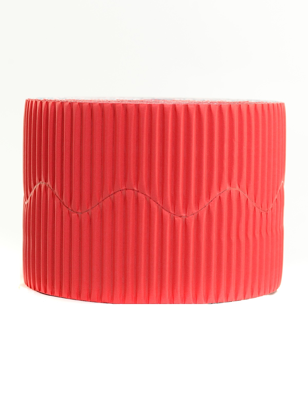 Bordette Corrugated Roll Flame Red